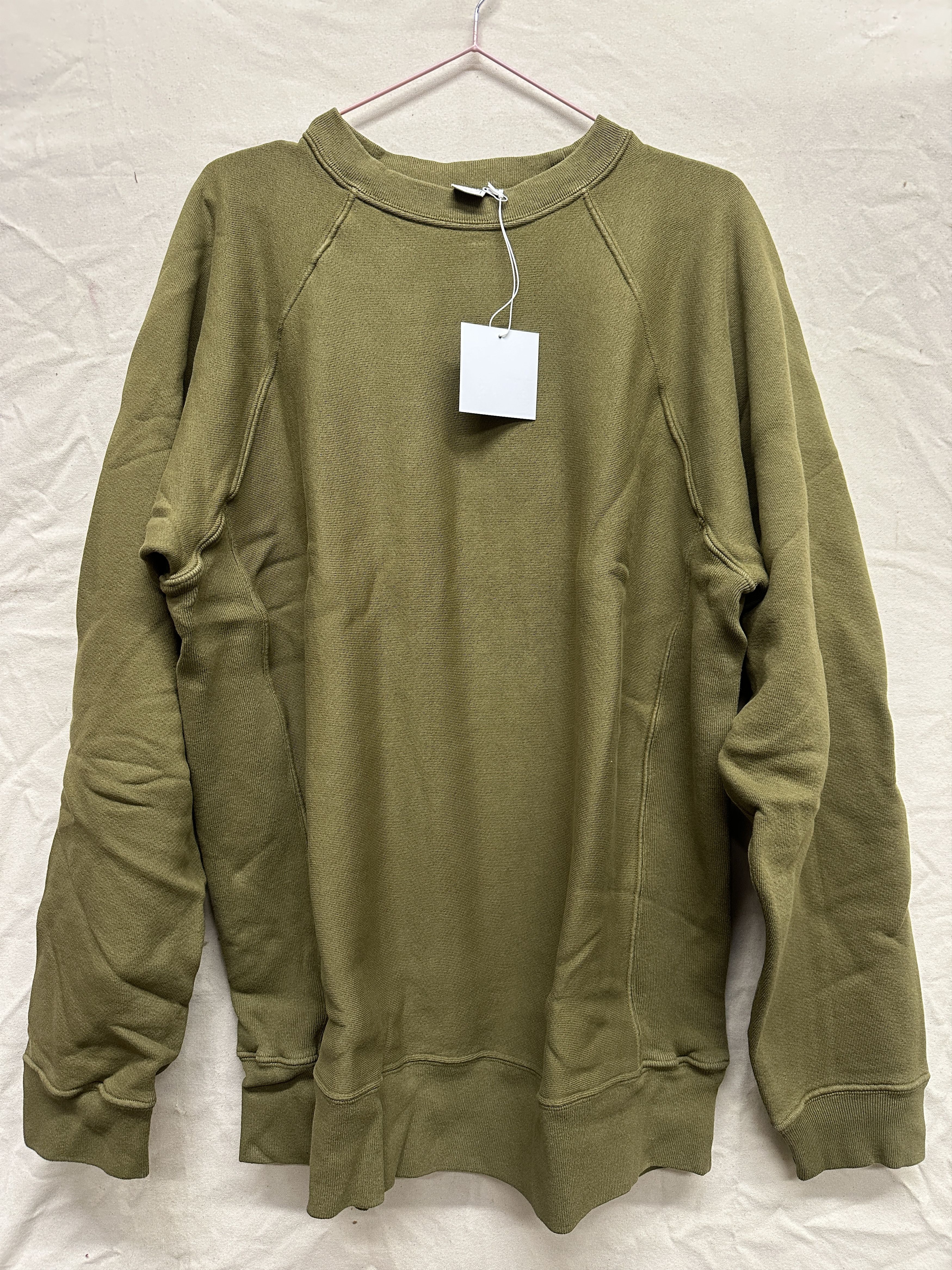 Paa XL Paa Crewneck Sweatshirt - Army Green - New With Tags Size US XL / EU 56 / 4 - 1 Thumbnail