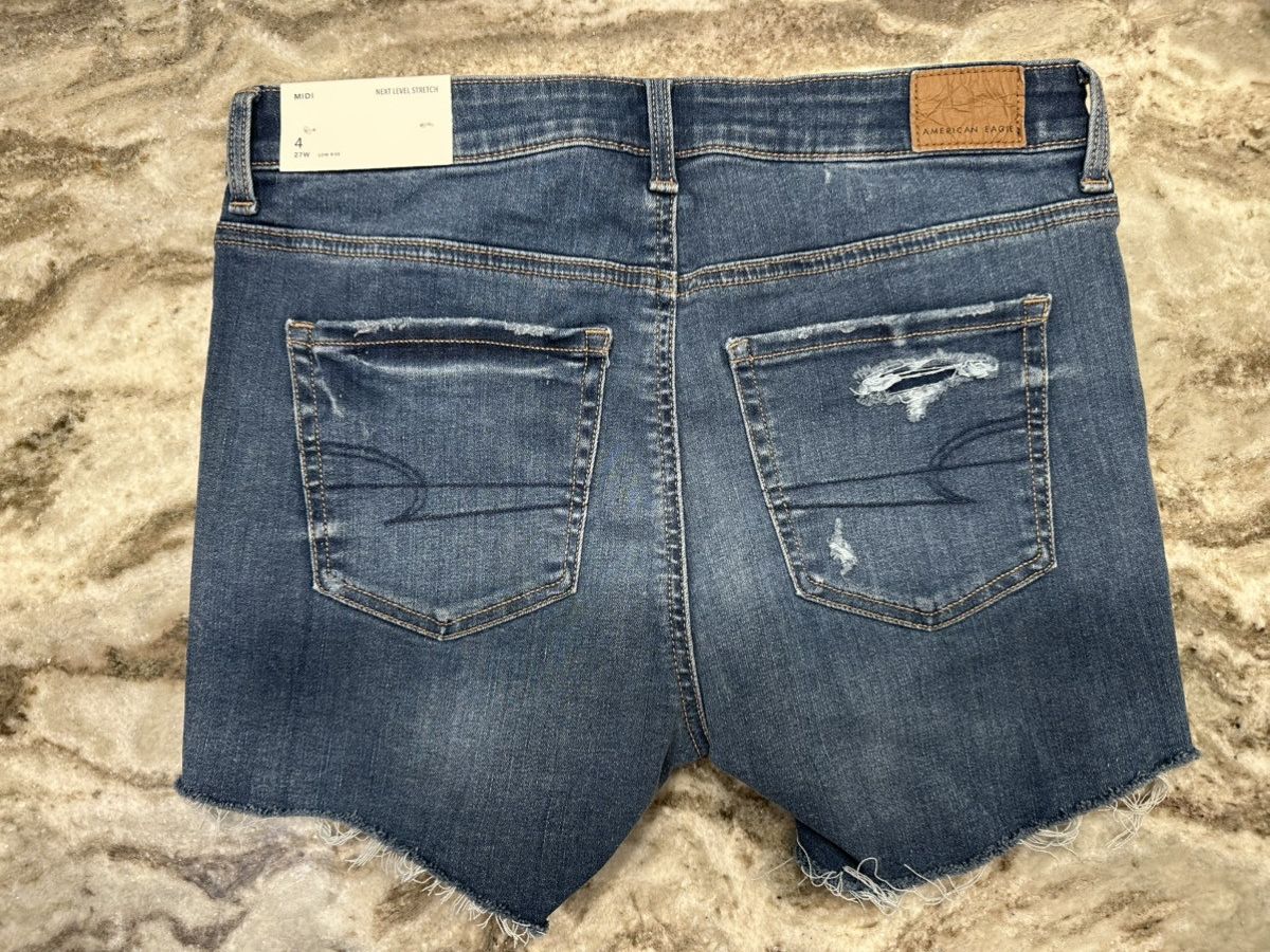 American Eagle Outfitters American Eagle Midi shorts Size 27" / US 4 / IT 40 - 3 Thumbnail