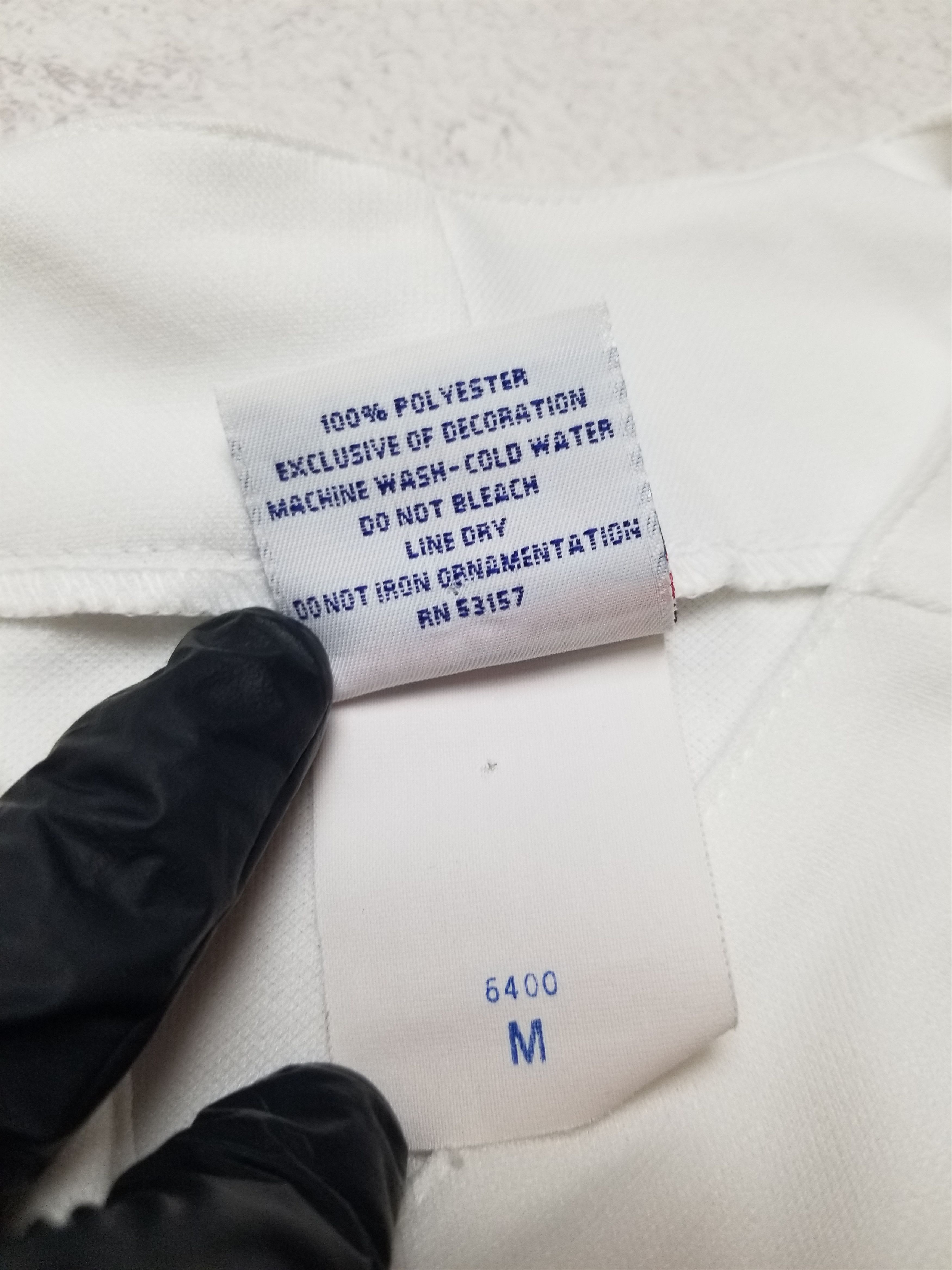 Majestic Kansas City Royals Majestic Official White MLB Blank Jersey Size US M / EU 48-50 / 2 - 13 Thumbnail