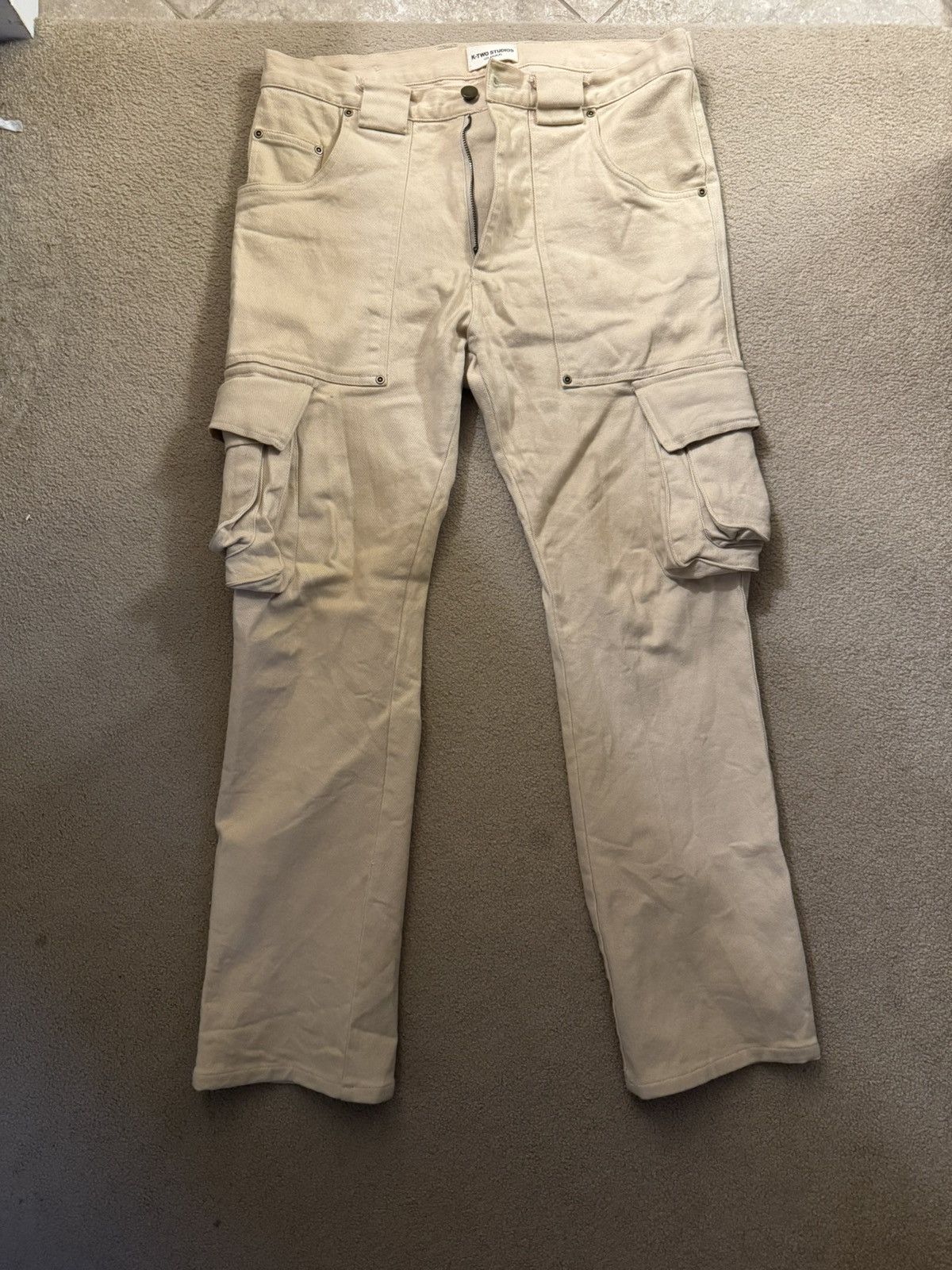 K-Two Studios K-Two Studios Cargo Pants Flared Size US 34 / EU 50 - 2 Thumbnail