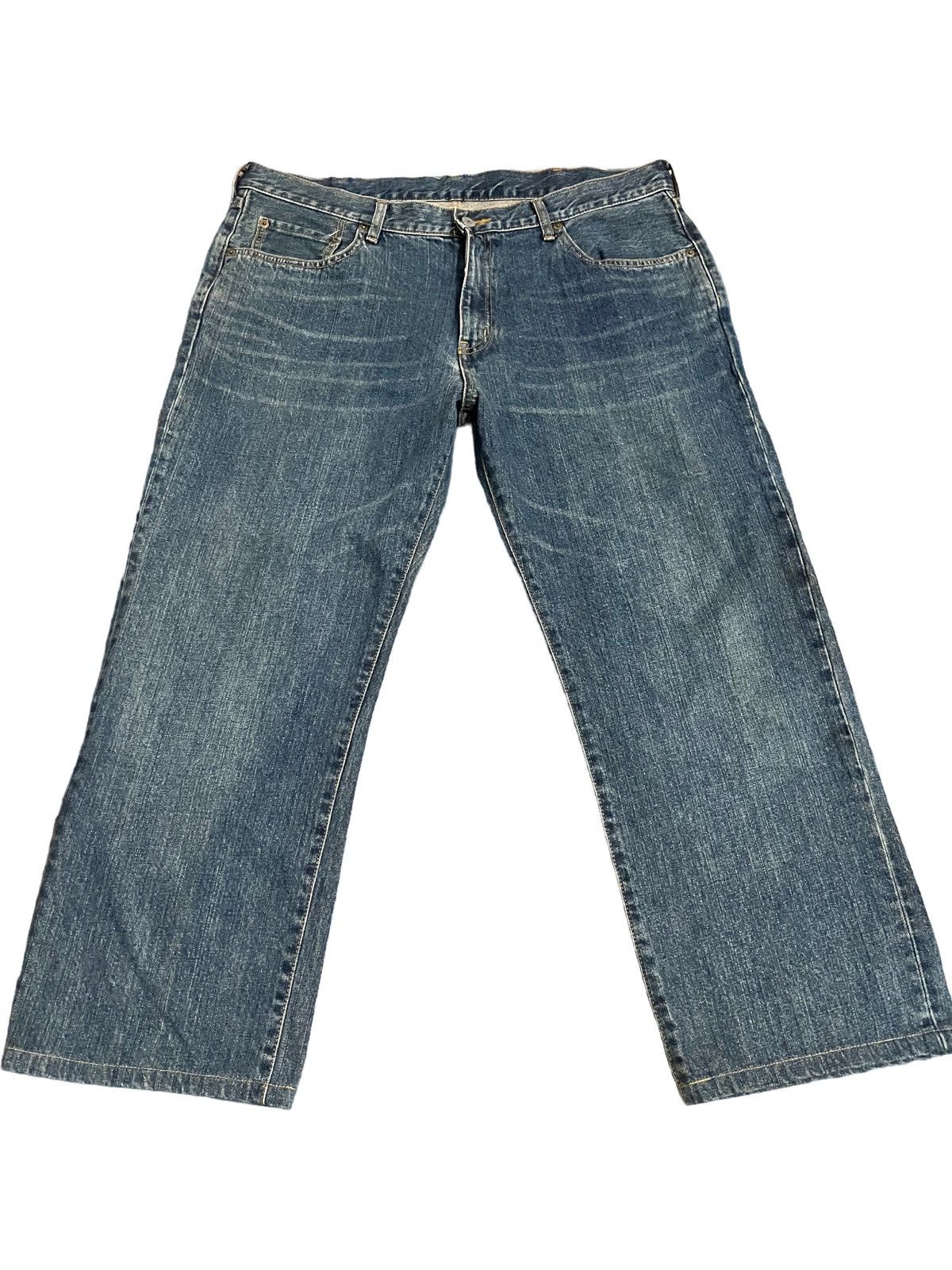 Uniqlo Vintage 90’s Baggy Uniqlo Jeans Size US 37 - 1 Thumbnail