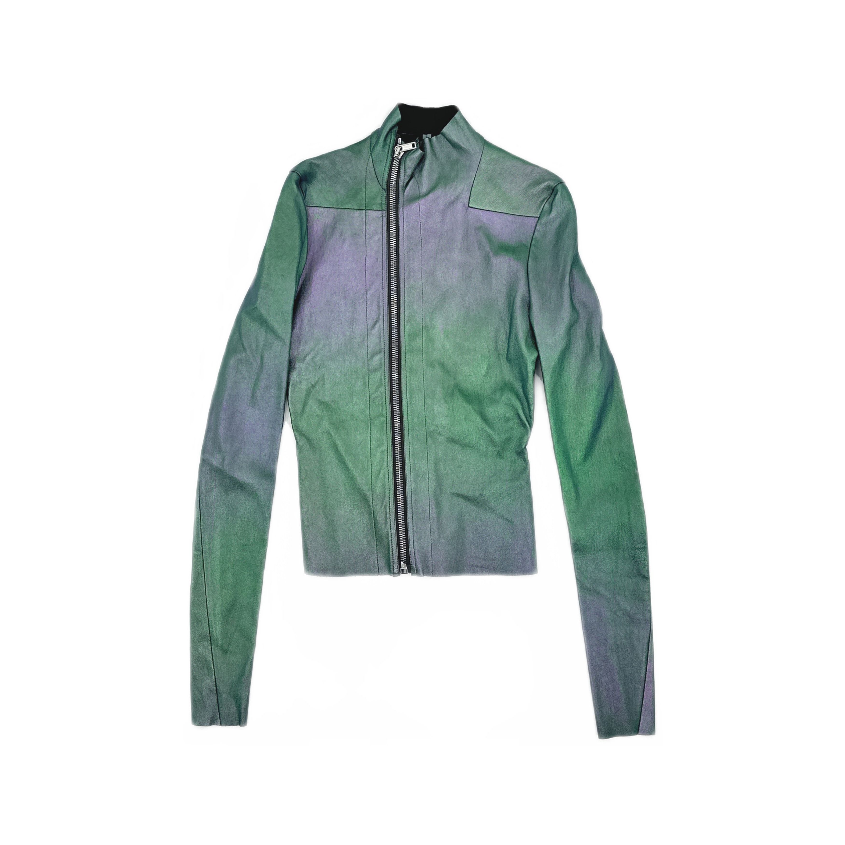 Rick Owens Rick Owens SS23 Iridescent Gary Leather Jacket IT 40 Size S / US 4 / IT 40 - 1 Thumbnail