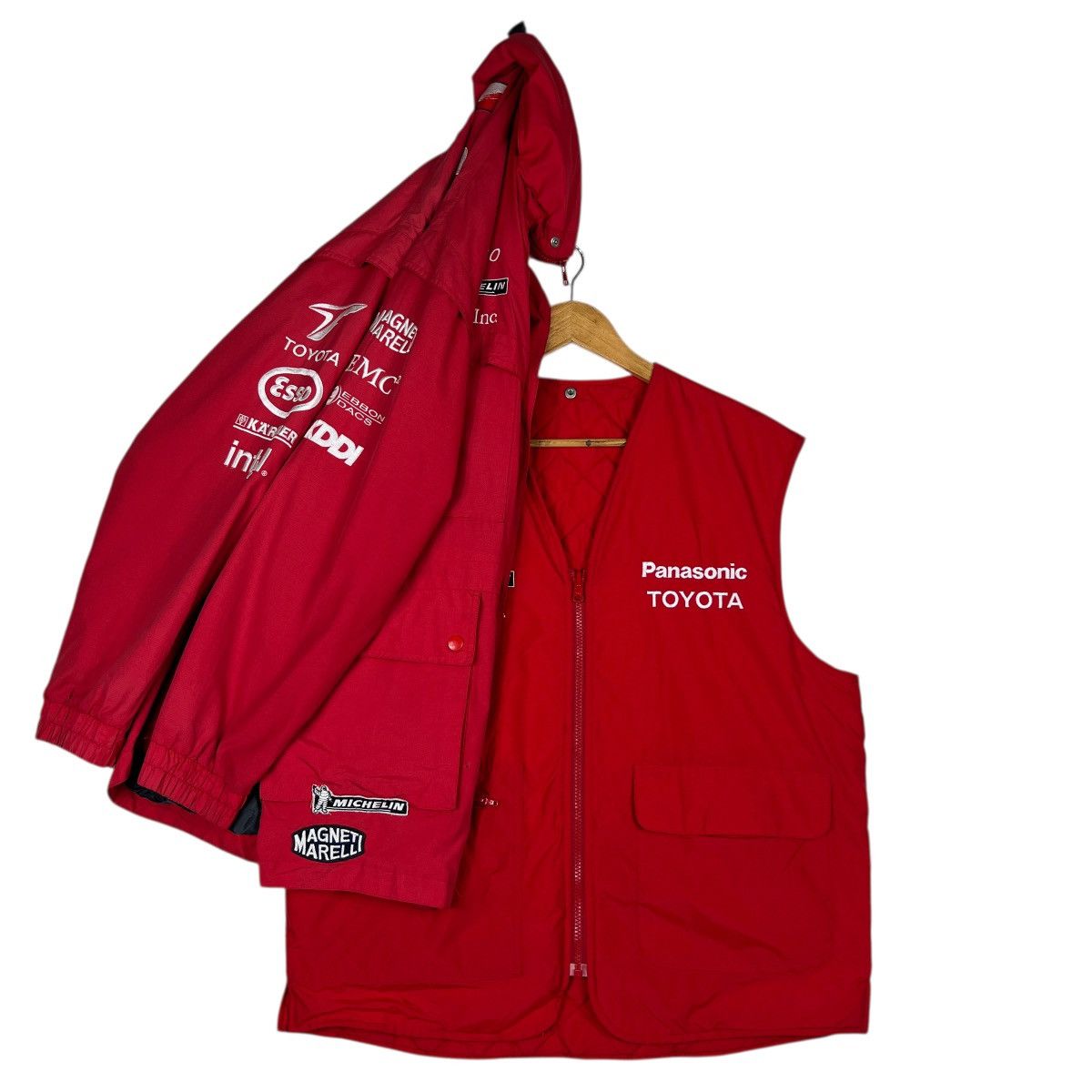 Formula 1 🔥 Vintage Panasonic Toyota Racing Team Formula 1 jacket. Size US M / EU 48-50 / 2 - 4 Thumbnail