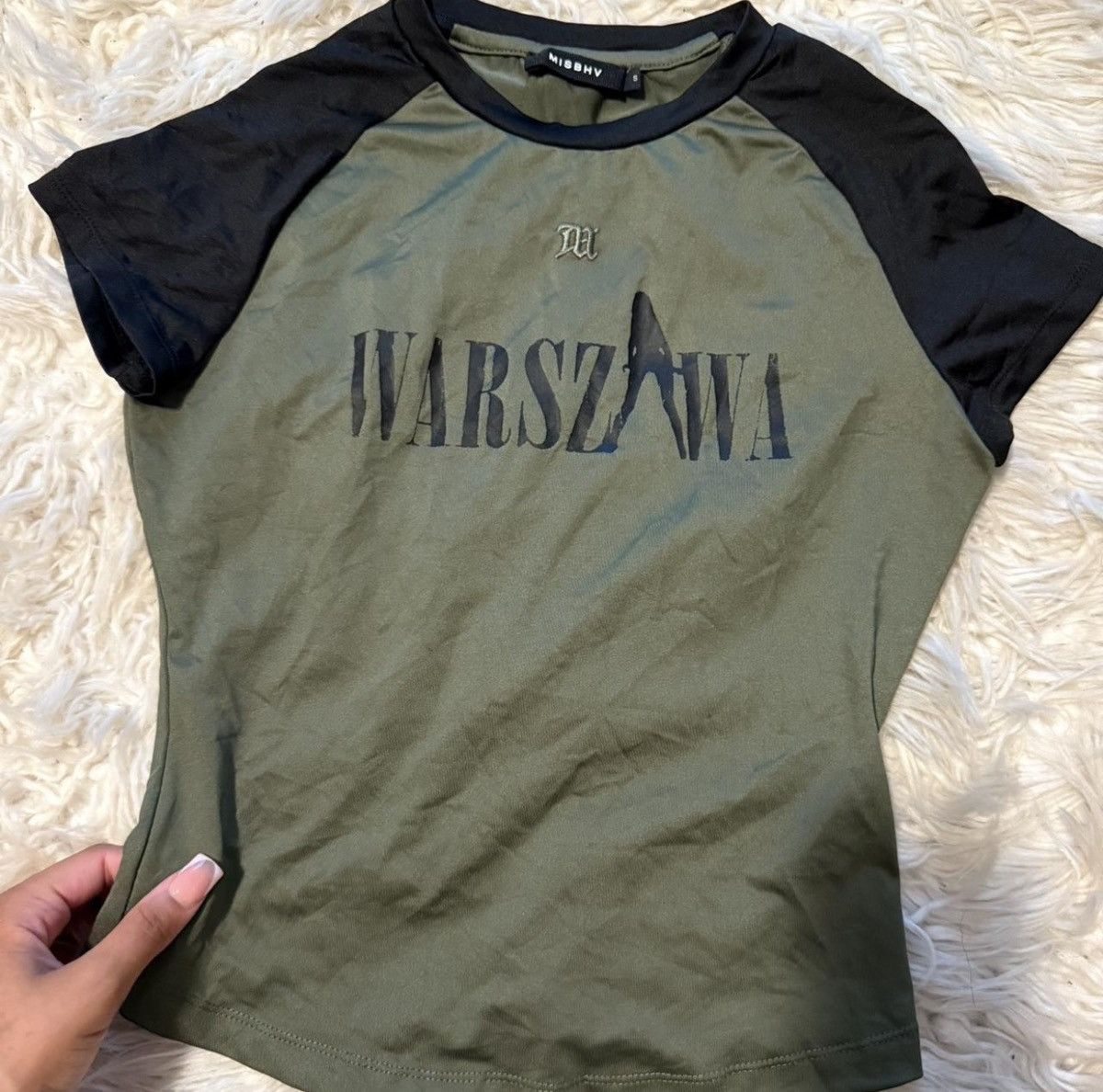 Misbhv Olive green mishbv shirt Size S / US 4 / IT 40 - 1 Thumbnail