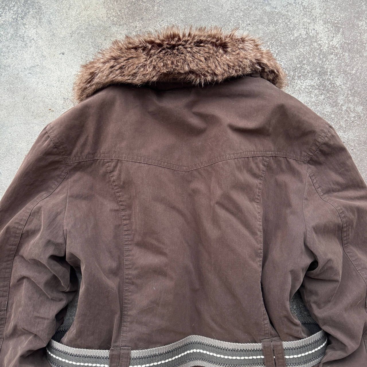 Japanese Brand Orsay Vintage Avant Garde Military Utility Belted Jacket Size L / US 10 / IT 46 - 9 Thumbnail