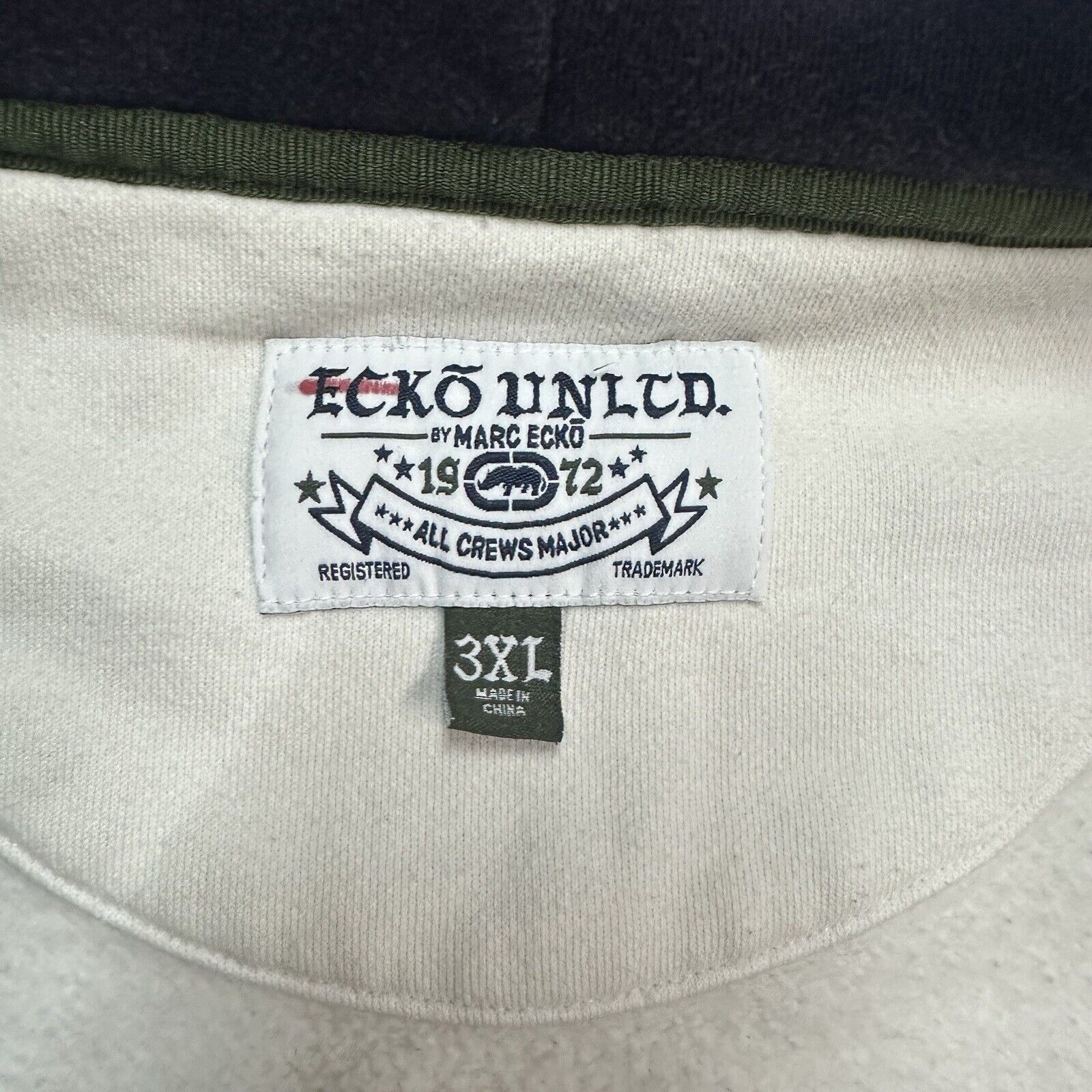 Ecko Unltd. × JNCO × Southpole Vintage Y2K Ecko Unlimited Rhino All Over Print AOP Hoodie Size US XL / EU 56 / 4 - 5 Thumbnail
