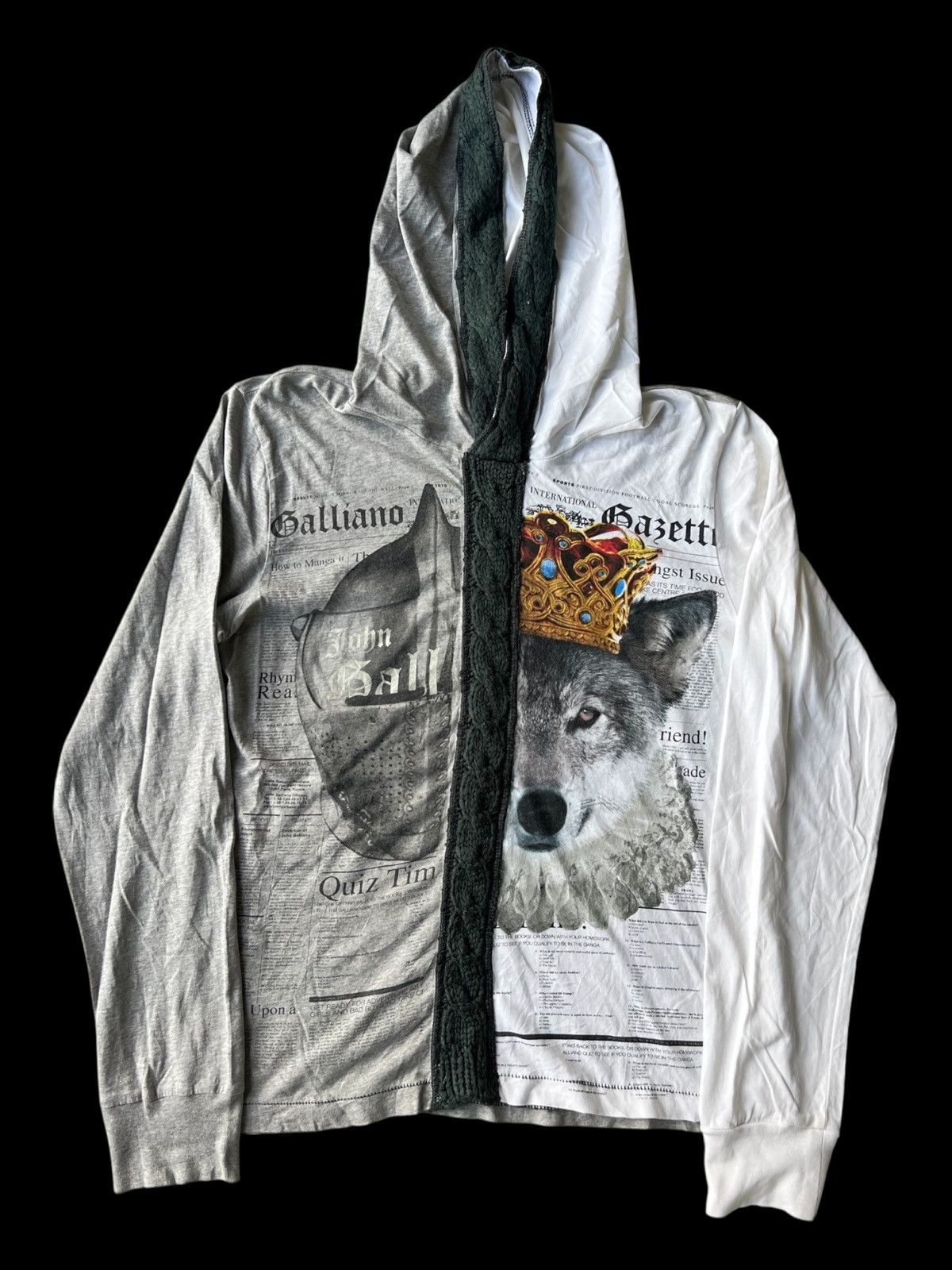 Designer × John Galliano SUPERARESs05 John galliano newspaper