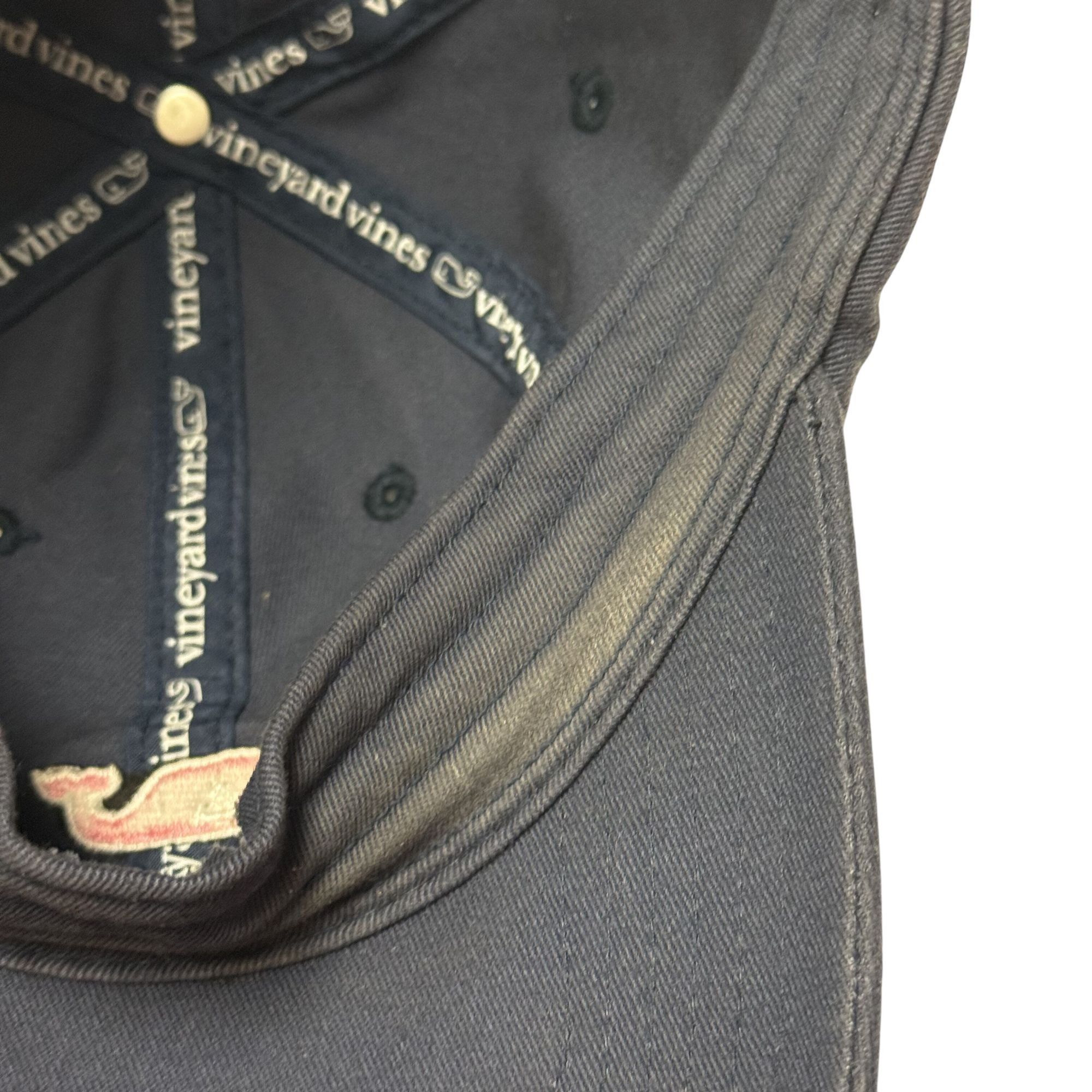 Vineyard Vines Vtg Vineyard Vines Hat Embroidered Pink Whale LOGO Cap Size ONE SIZE - 10 Thumbnail