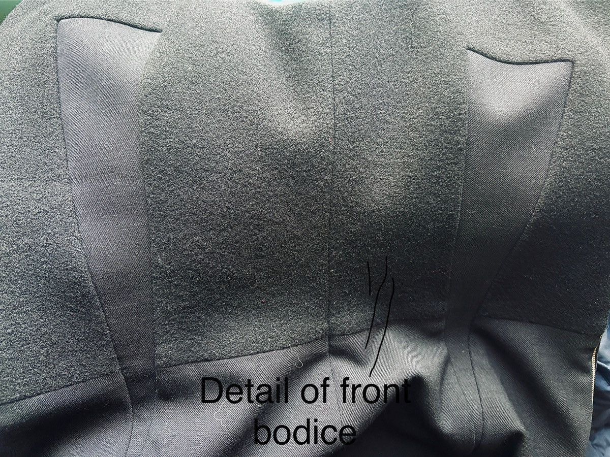 Narciso Rodriguez Vintage Narcisco Rodriguez elegant black dress Size S / US 4 / IT 40 - 6 Thumbnail