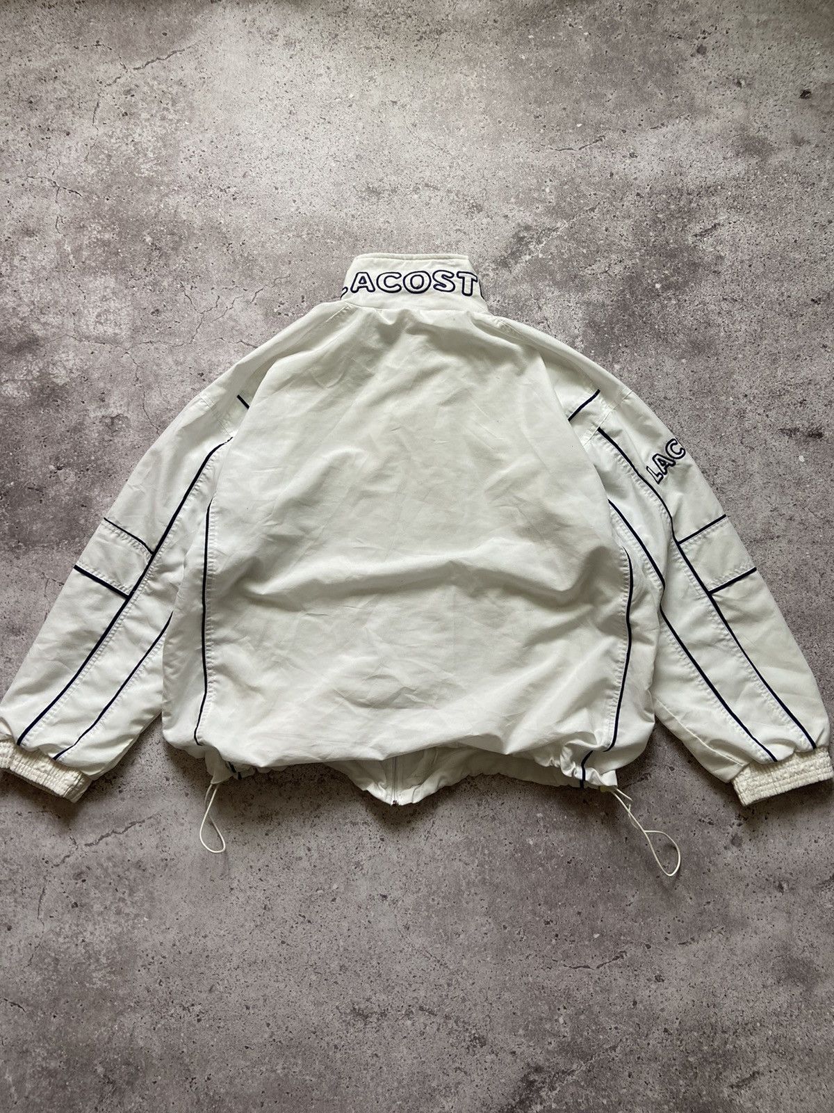 Lacoste × Vintage Vintage Lacoste Track Jacket Full Zip Y2K Drill Size US M / EU 48-50 / 2 - 9 Thumbnail