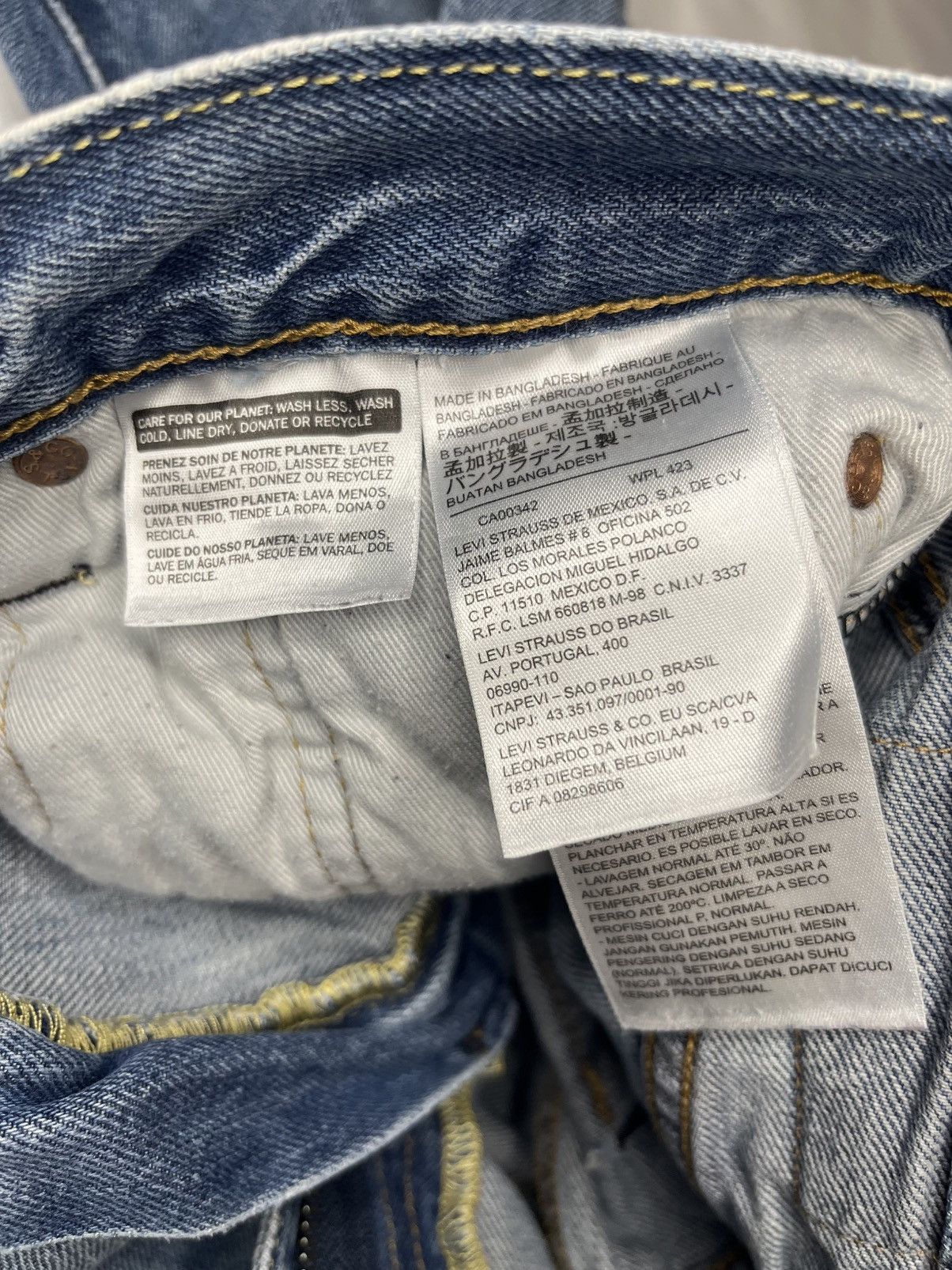 Levi's Levi’s Blue Jeans Size US 32 / EU 48 - 2 Thumbnail