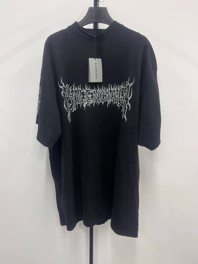 Balenciaga Balenciaga size 4 Dragon pattern lightning logo short sleev Size US M / EU 48-50 / 2 - 1 Thumbnail