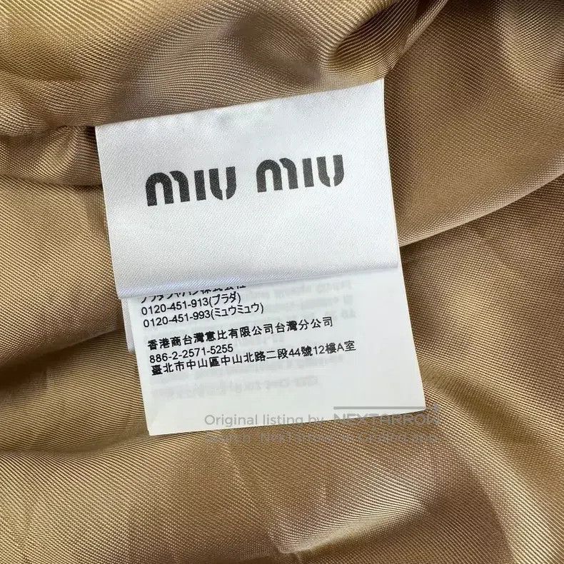 Miu Miu Miu Miu 38 Checked jacket zipper coat Size M / US 6-8 / IT 42-44 - 8 Thumbnail