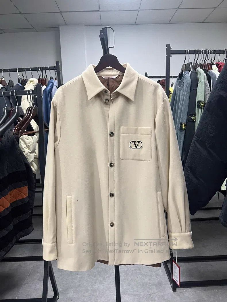 Valentino Valentino Cotton jacket Size US S / EU 44-46 / 1 - 1 Thumbnail