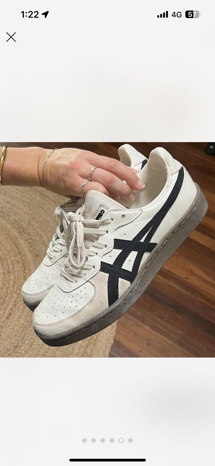 Onitsuka Tiger Onitsuka Tiger GSM Cream and Black Size US 8 / IT 38 - 5 Thumbnail