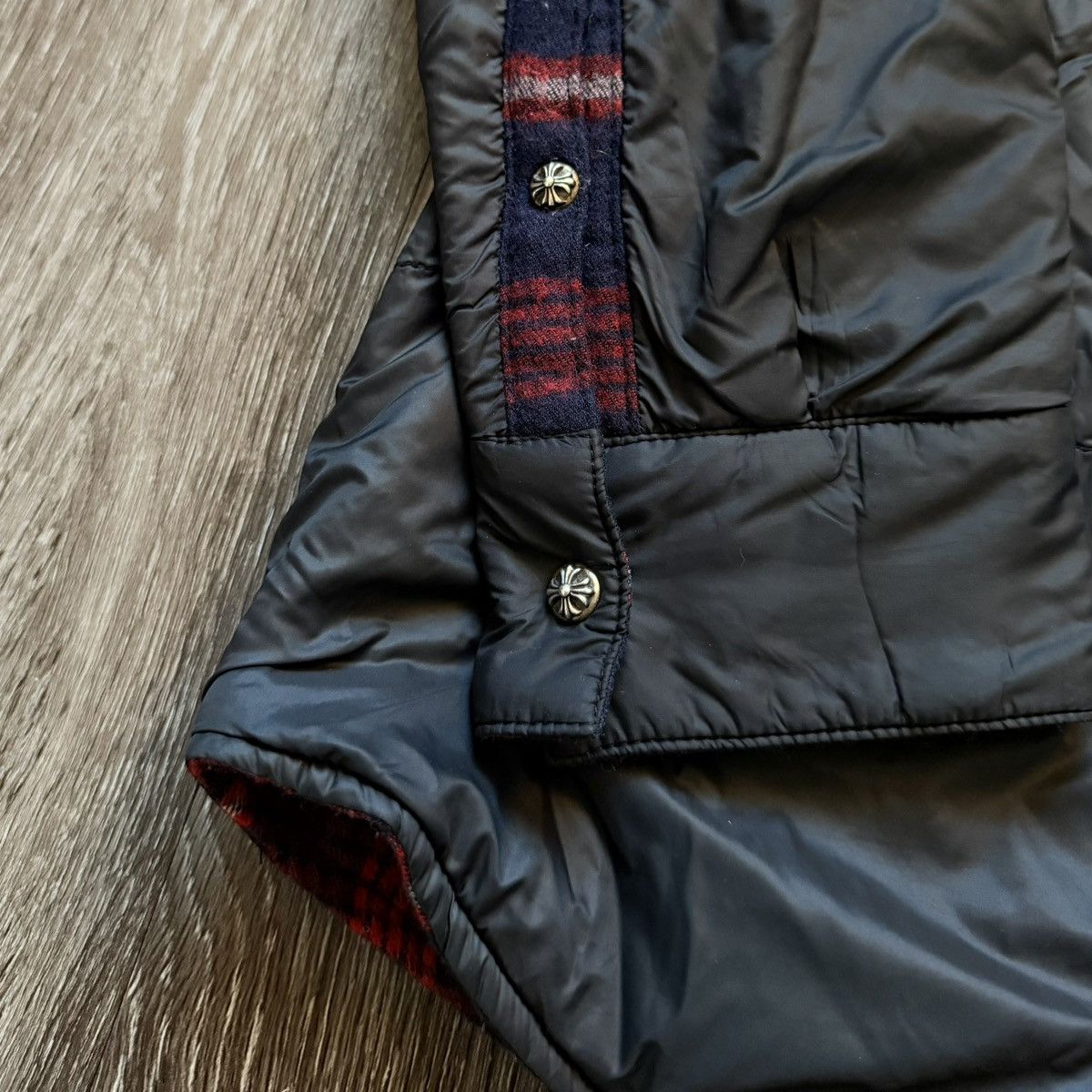 Chrome Hearts Chrome Hearts Patch Flannel Reversible RARE 1/1 Patch Hoodie Size US L / EU 52-54 / 3 - 14 Thumbnail