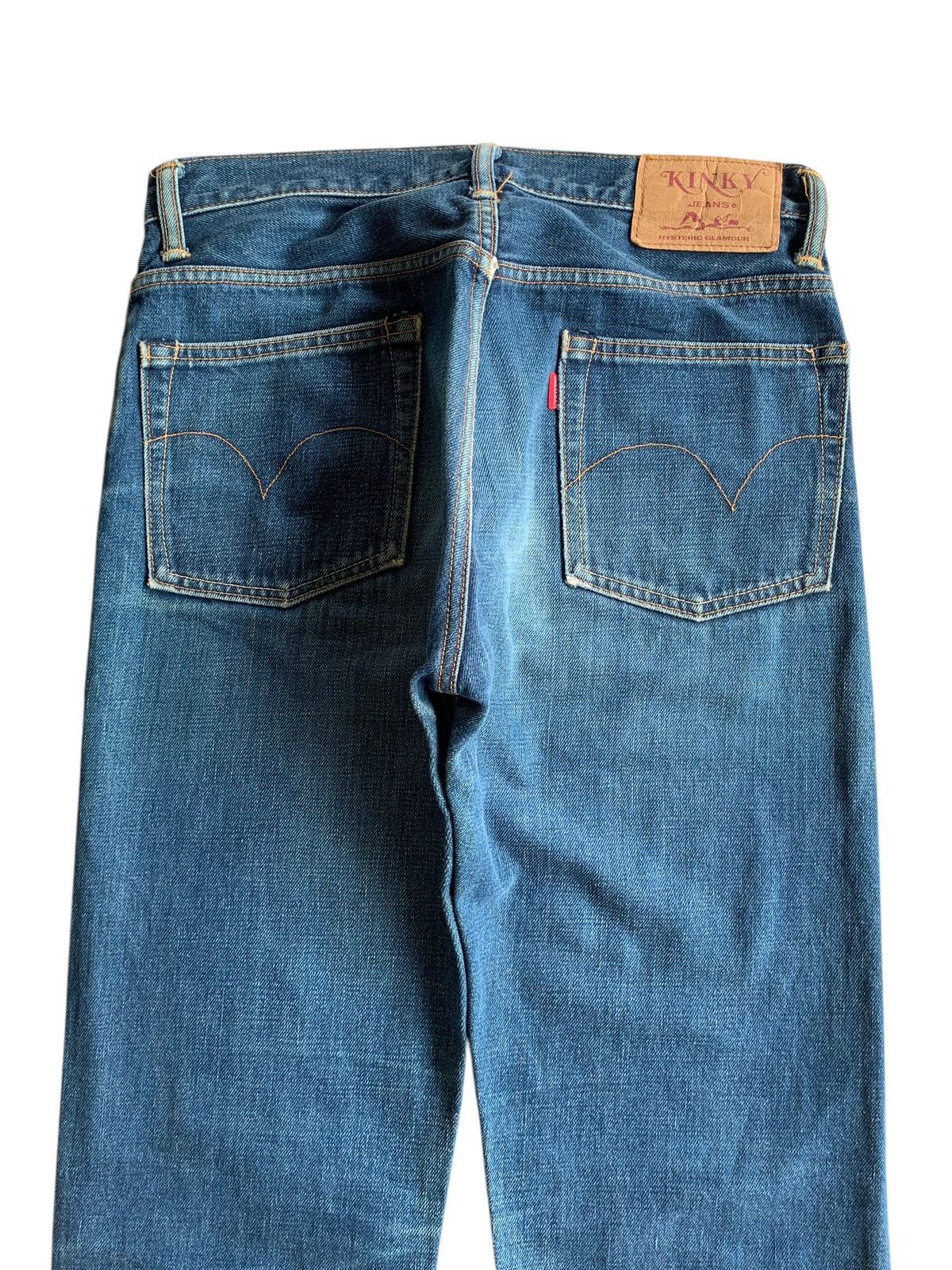 Hysteric Glamour VINTAGE HYSTERIC GLAMOUR KINKY SELVEDGE JAPANESE DENIM Size US 29 - 9 Thumbnail