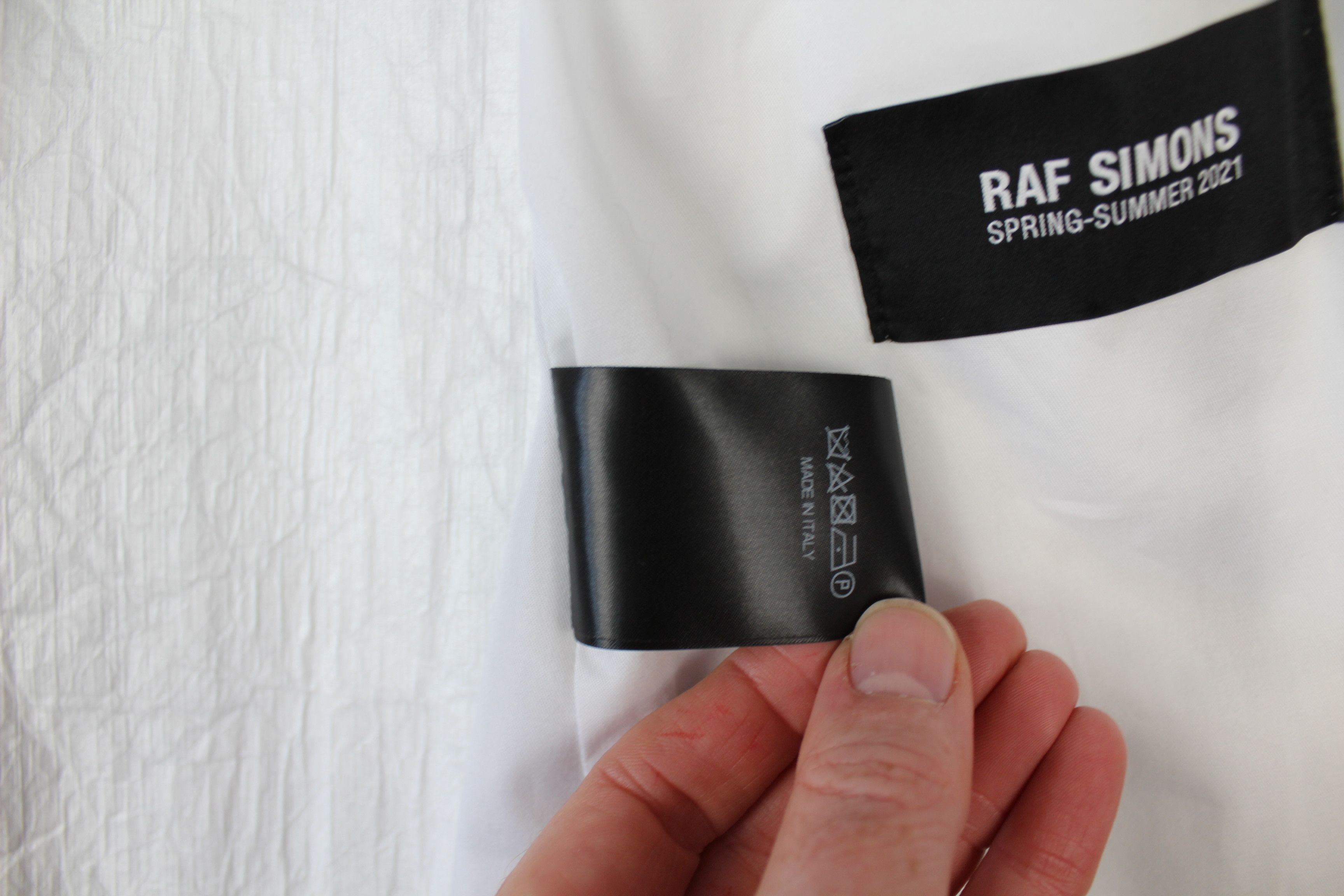 Raf Simons Raf Simons SS21 Black Technical Nylon Oversized Blazer EU44 Size US S / EU 44-46 / 1 - 8 Thumbnail