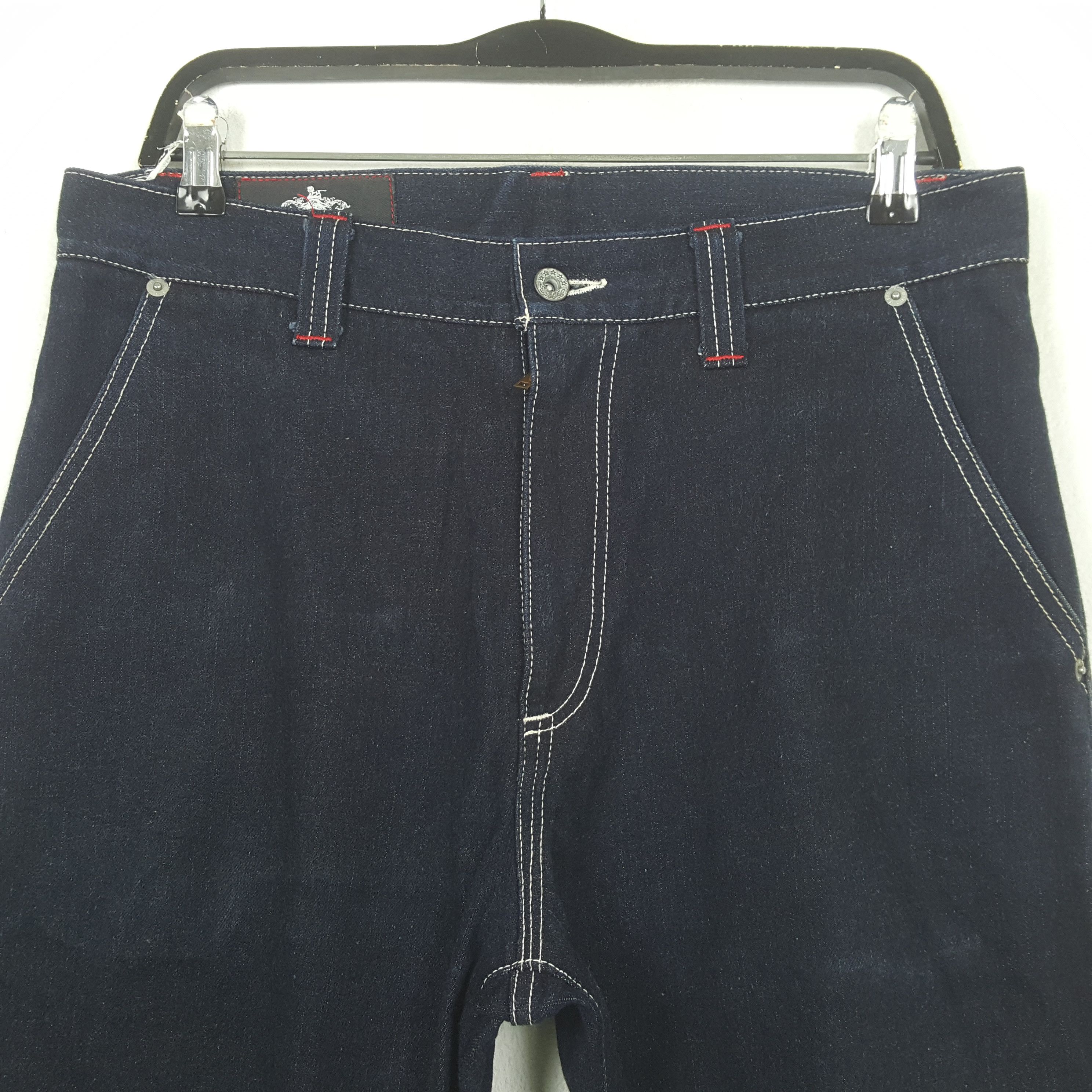 Japanese Brand Virgo Rebel Army Streetwear Style Jeans RR29 Size US 32 / EU 48 - 2 Thumbnail