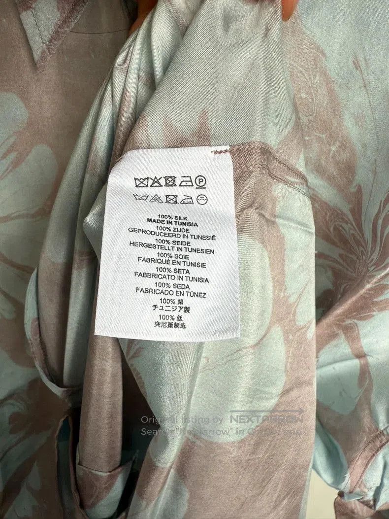 Dries Van Noten Dries Van Noten Silk Floral Shirt. Size US S / EU 44-46 / 1 - 5 Thumbnail
