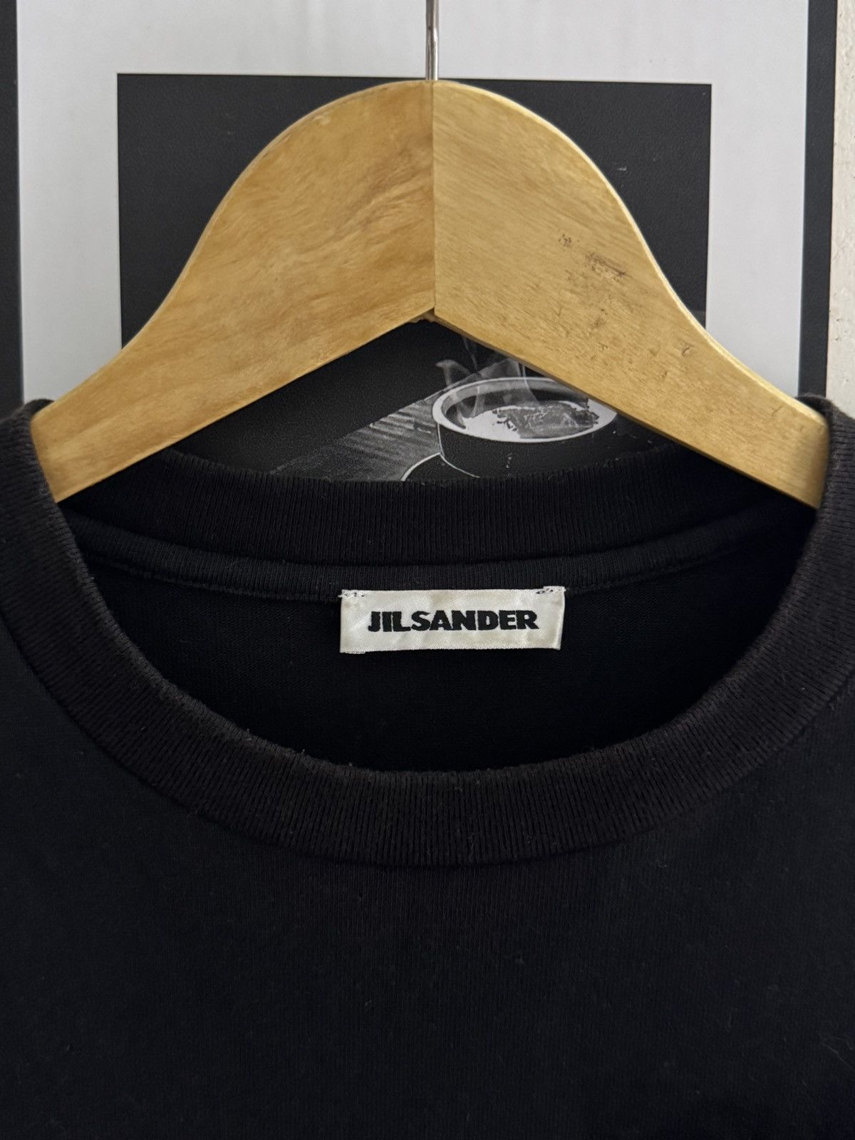 Jil Sander Jil Sander Black Pocket Tassel Tshirt Size US XS / EU 42 / 0 - 4 Thumbnail