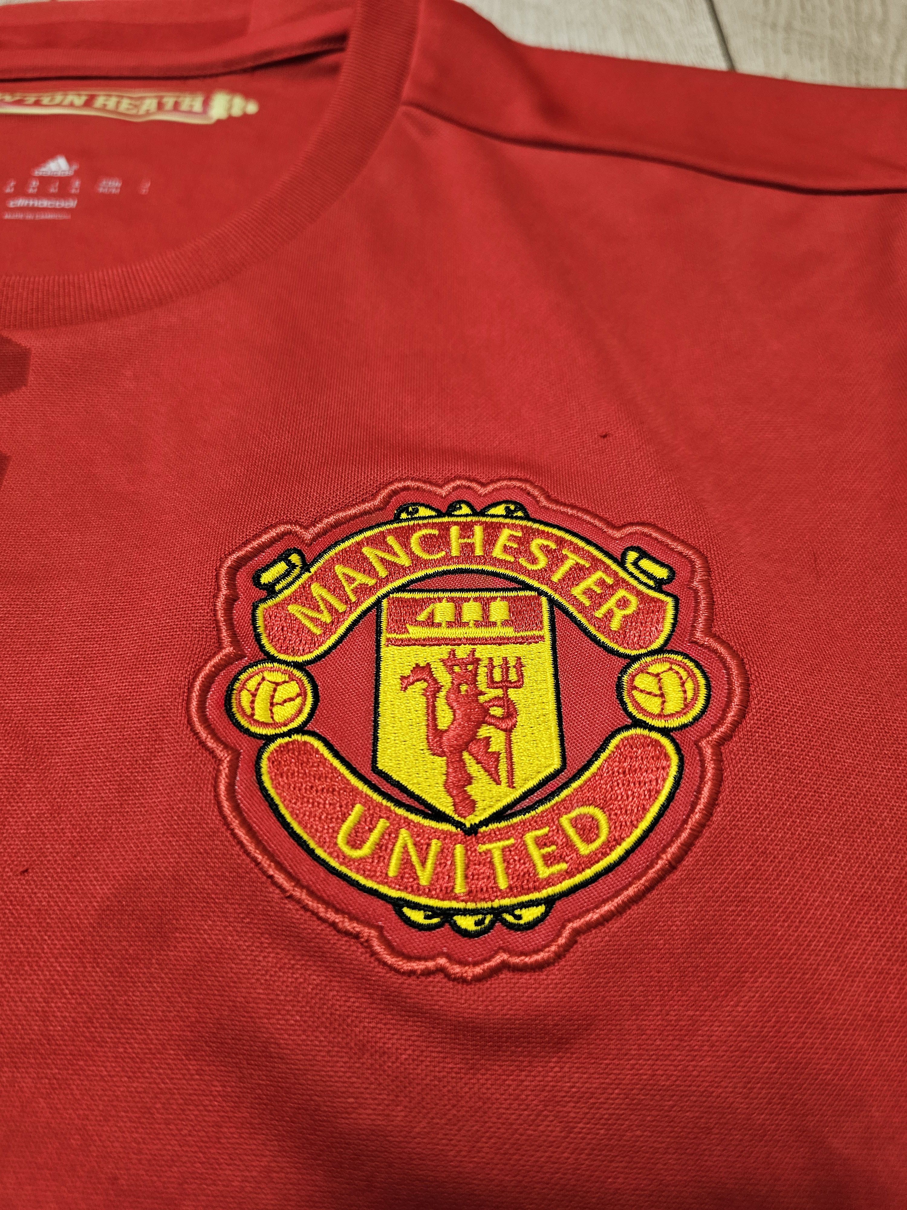Adidas MANCHESTER UNITED 2016 2017 HOME FOOTBALL SOCCER JERSEY Size US M / EU 48-50 / 2 - 4 Thumbnail