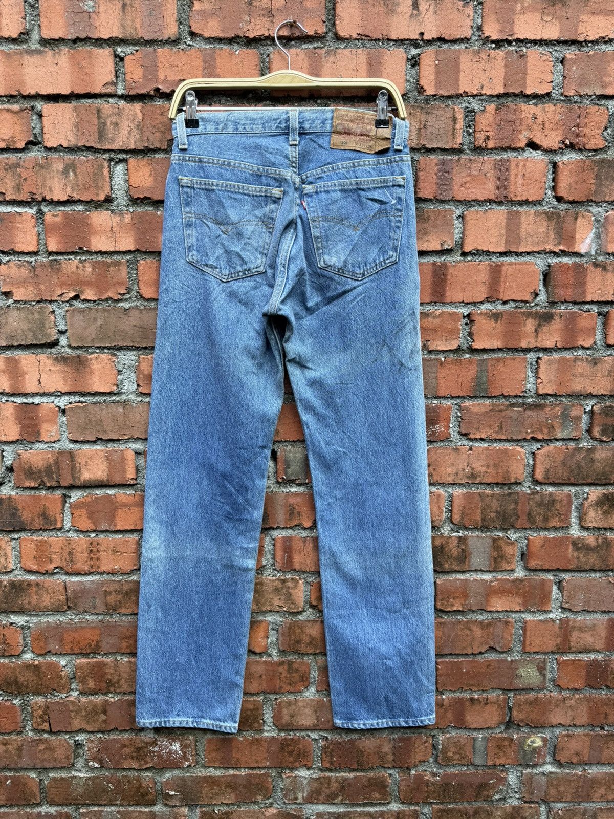 Levi's Vintage Clothing W30x32.5 Vintage levi’s 501 faded 90s made in USA Size US 30 / EU 46 - 2 Thumbnail
