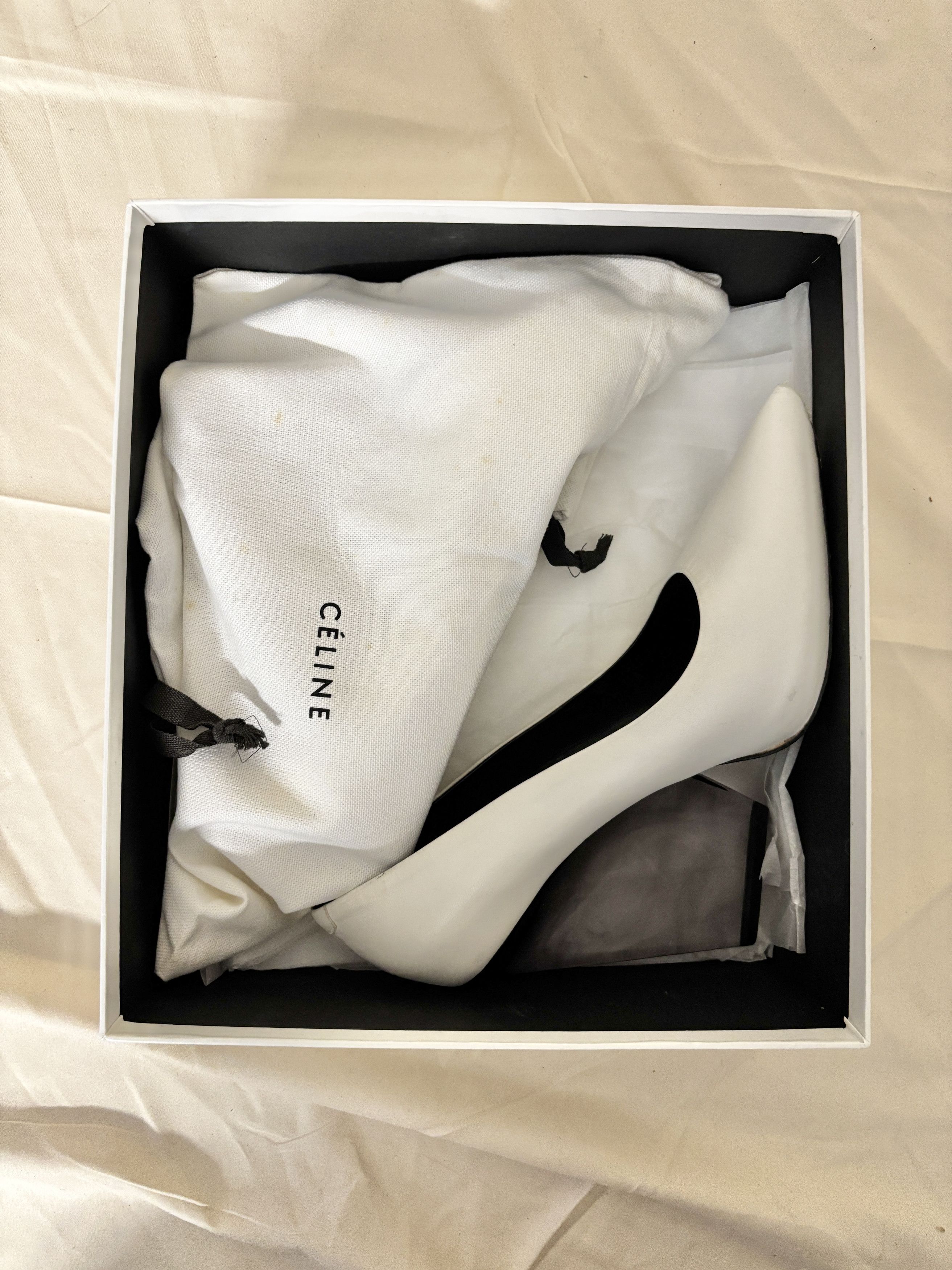 Celine Celine Clear Heel Pumps by Phoebe Philo sz 39.5 Size US 9.5 / IT 39.5 - 4 Thumbnail