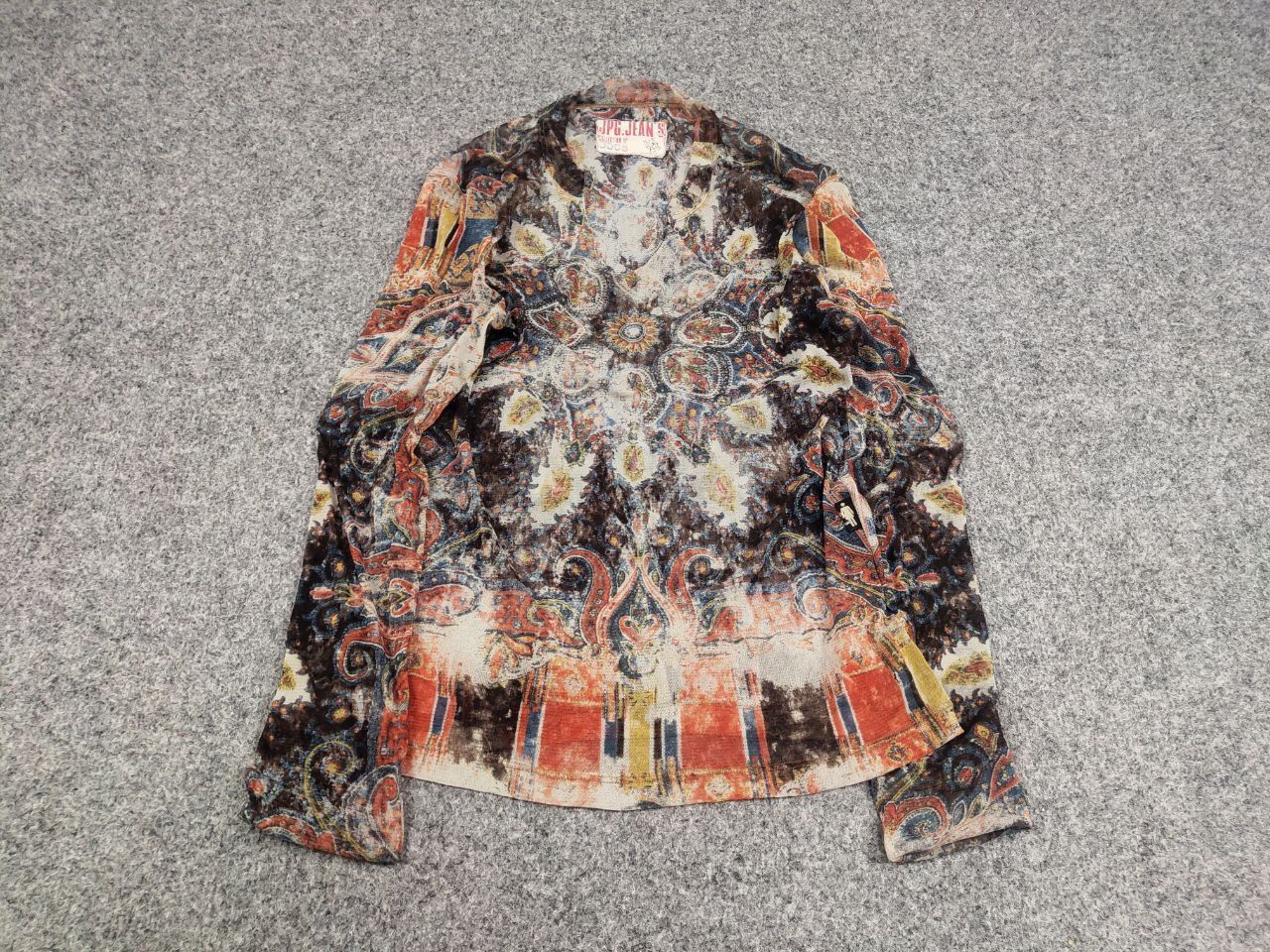 Jean Paul Gaultier Vintage JPG By Jean Paul Gaultier mesh long Sleeves Top Size M / US 6-8 / IT 42-44 - 2 Thumbnail