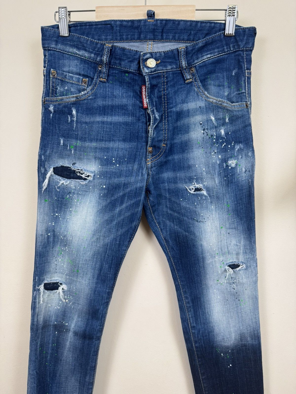 Dsquared2 Dsquared2 Jeans Men Slim Blue 46 Denim Luxury Size US 28 / EU 44 - 6 Thumbnail