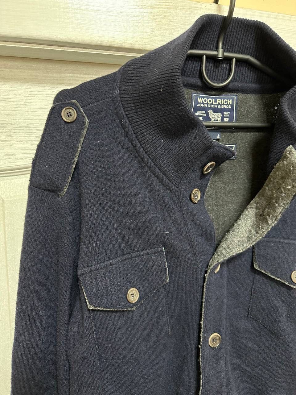Woolrich Woolen Mills Vintage Woolrich John Wool wool Coat Jacket blazer hunting Size US L / EU 52-54 / 3 - 3 Thumbnail