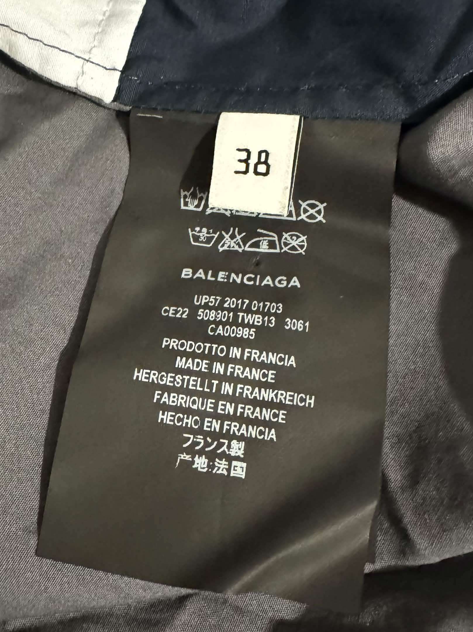 Balenciaga Balenciaga Windbreaker Gray Size US M / EU 48-50 / 2 - 4 Thumbnail