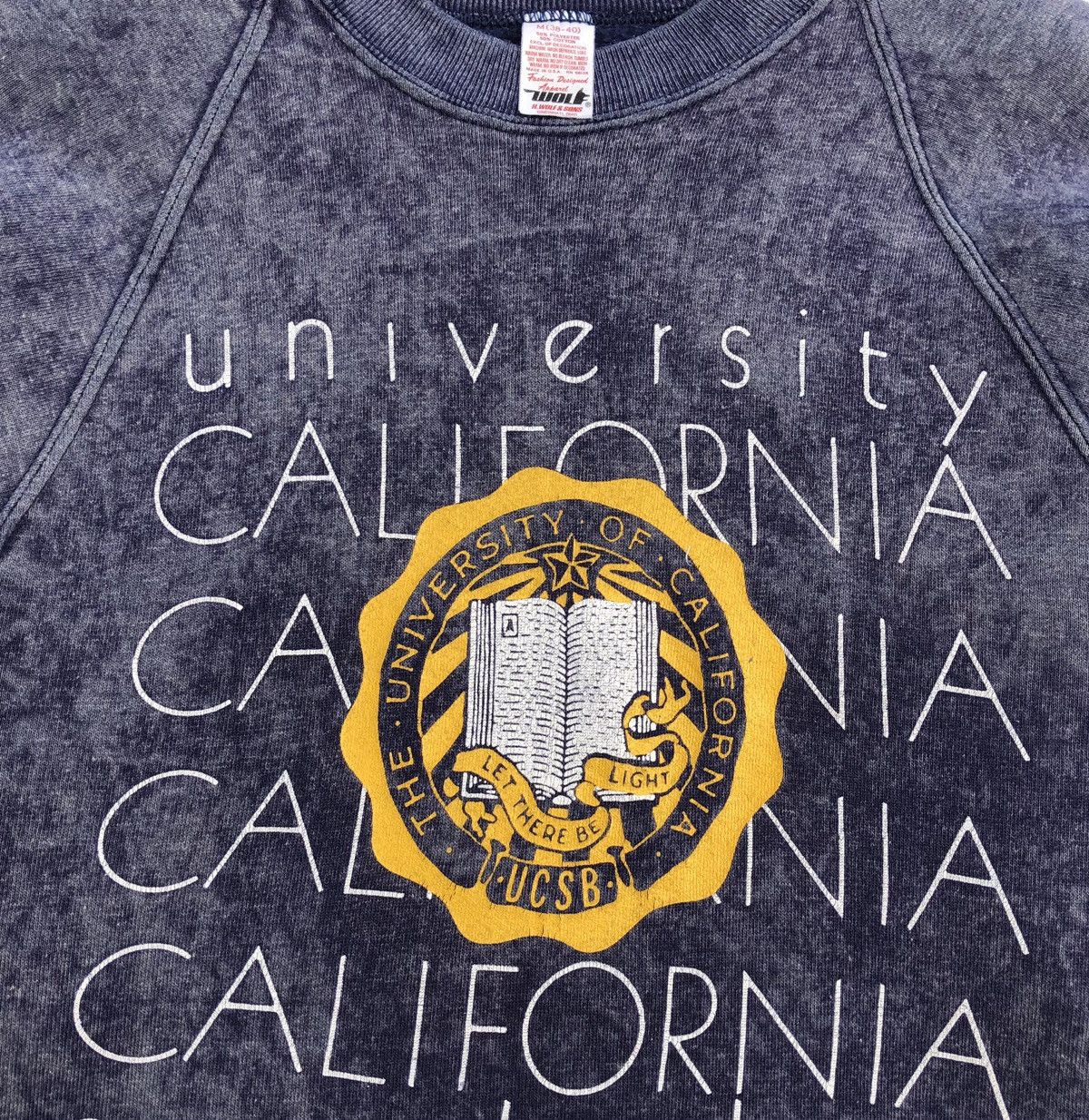 Vintage Vintage 80s Sun Faded UCSB Sweatshirts Made in USA 🇺🇸 Size US M / EU 48-50 / 2 - 6 Thumbnail