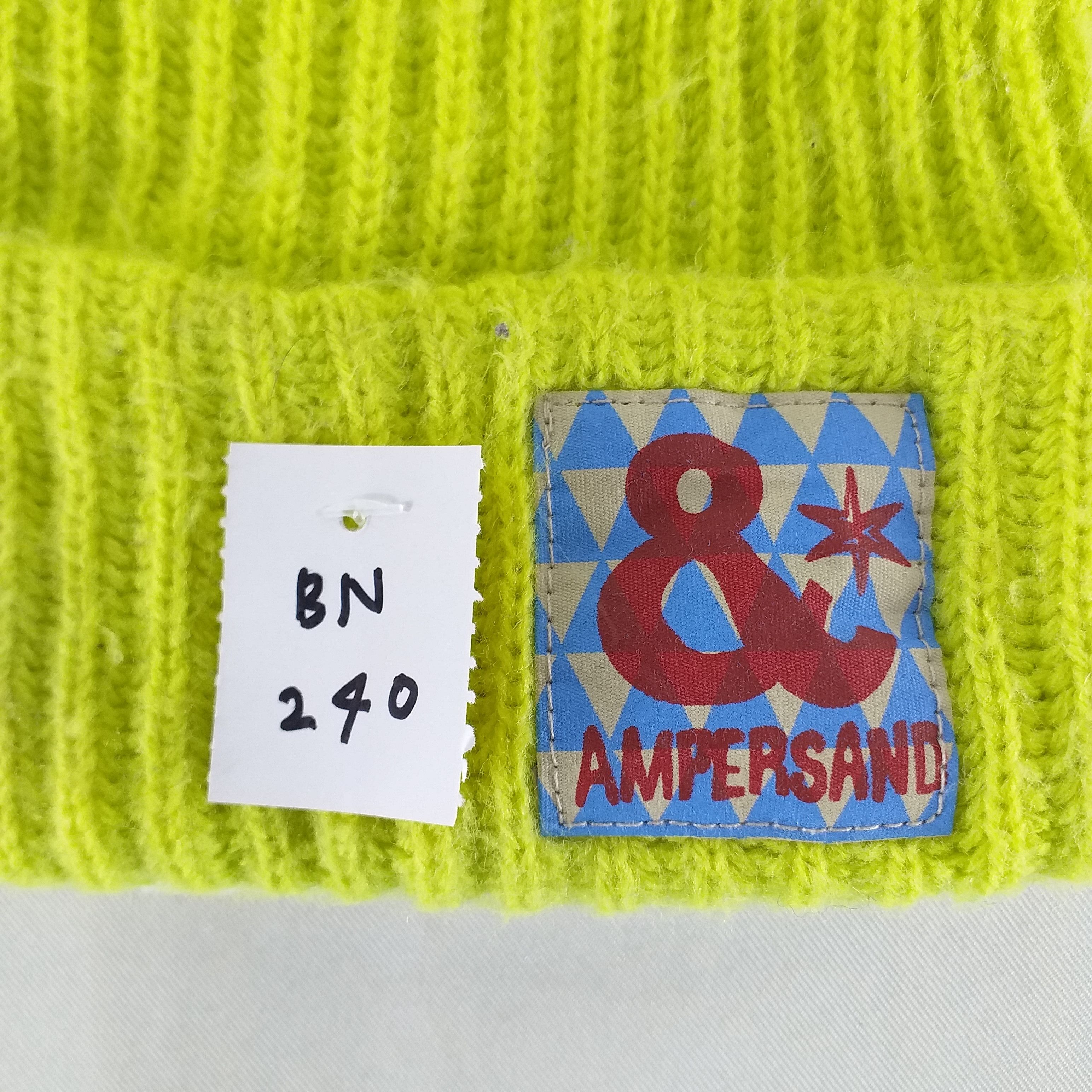 Japanese Brand Ampersand Plain Snow Cap Hat Beanie -BN240 Size ONE SIZE - 8 Thumbnail