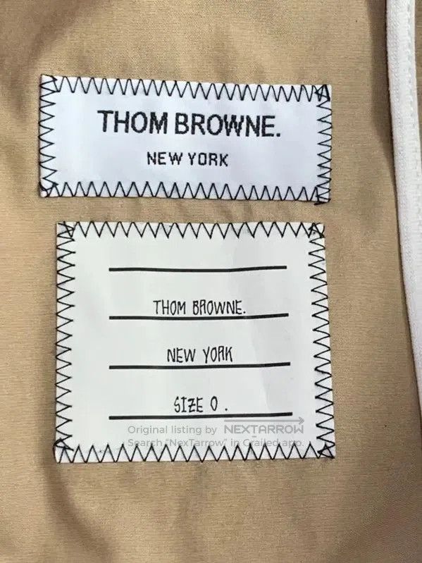 Thom Browne Thom Browne Khaki Cotton Women's Jacket . Size XS / US 0-2 / IT 36-38 - 5 Thumbnail
