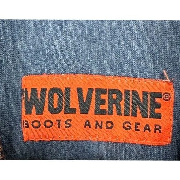 Vintage VINTAGE Wolverine Shirt Mens Medium Blue Red Plaid Thick Flannel Button-Down Work Pocket Size US M / EU 48-50 / 2 - 4 Thumbnail