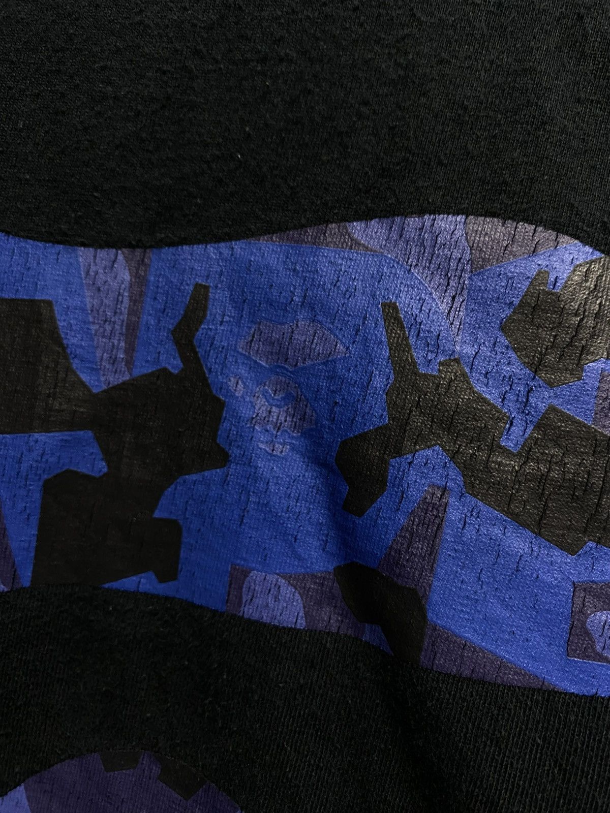 Bape A Bathing Ape Blue Camo Bape Head T-Shirt Fits Medium Size US M / EU 48-50 / 2 - 6 Thumbnail