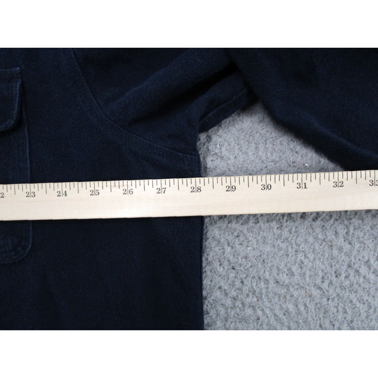 Vintage VTG Five Brother Chamois Flannel Blue 100% Cotton Button Up Mens 2XLT Size Big & Tall White? Size US XXL / EU 58 / 5 - 4 Thumbnail