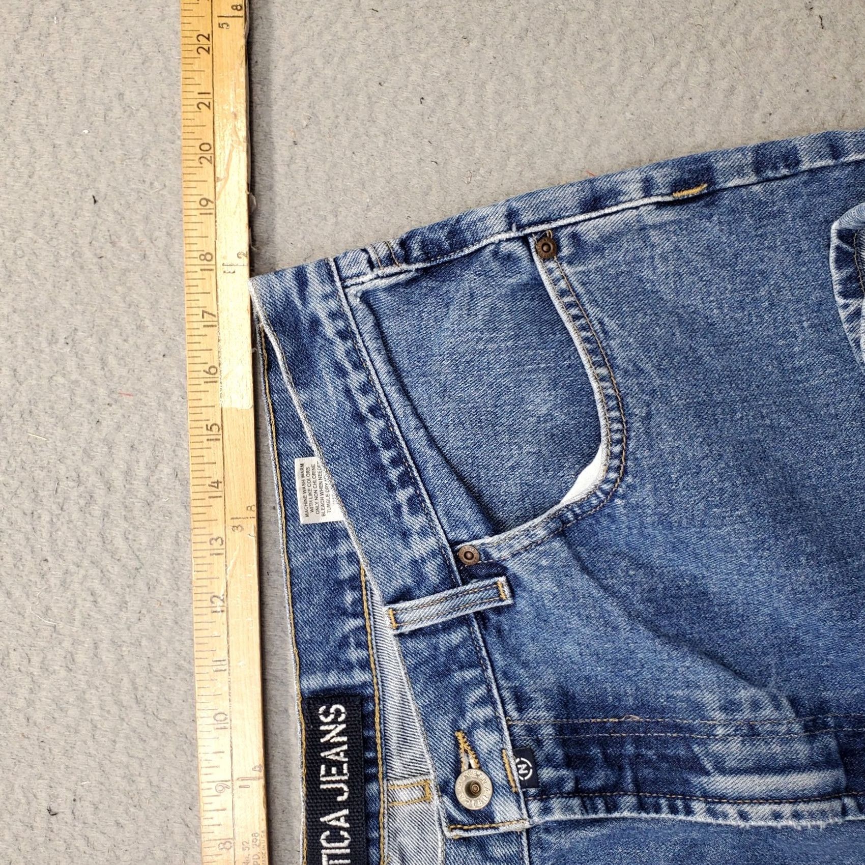 Nautica Nautica Jeans Company Mens 38 Jeans Blue Denim Medium Wash Straight Leg Relaxed Size 38 Mens Jeans Size US 38 / EU 54 - 5 Thumbnail