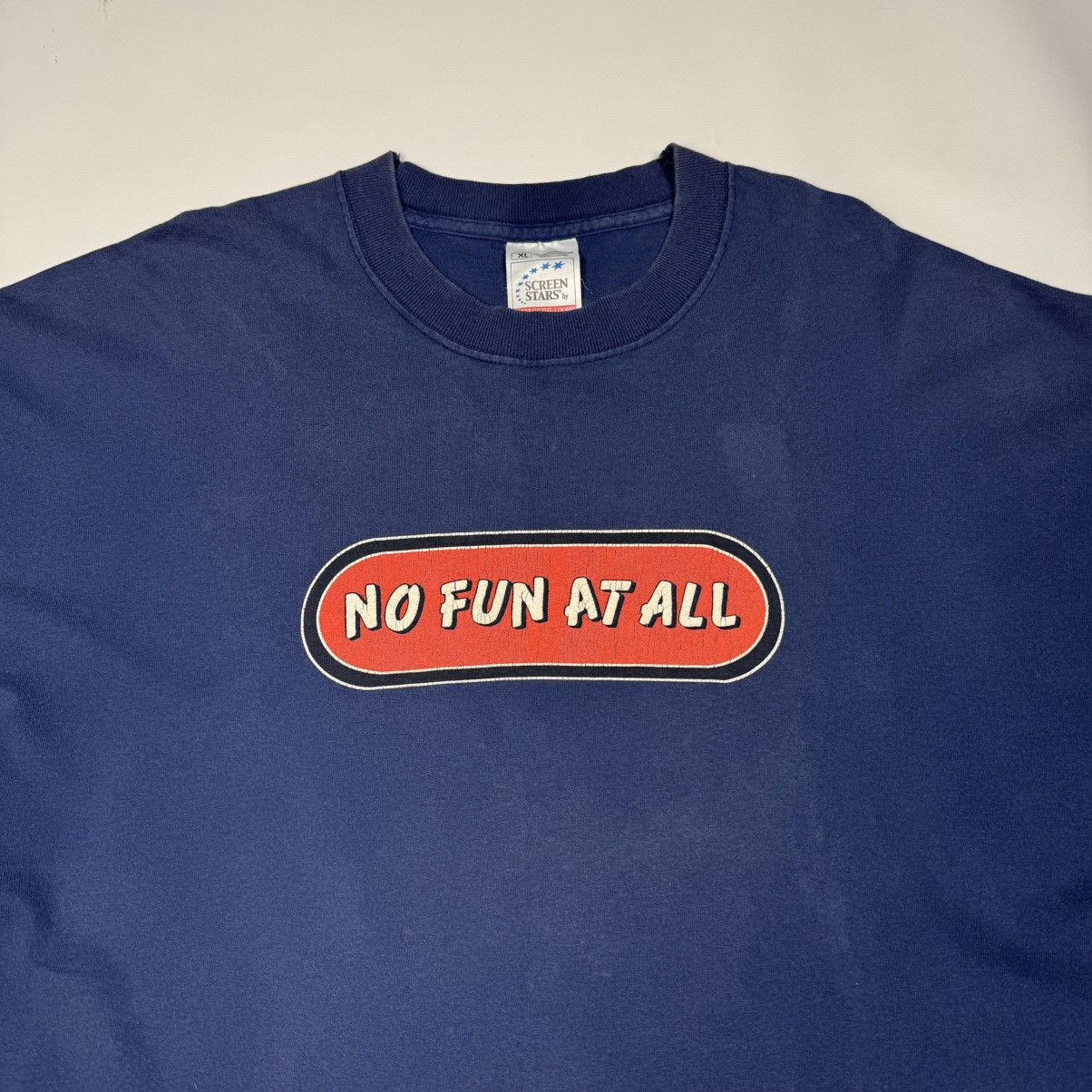Vintage NO FUN ATTACK ALL RARE TEE VINTAGE T-SHIRT PUNK ROCK BAND Size US XL / EU 56 / 4 - 23 Thumbnail