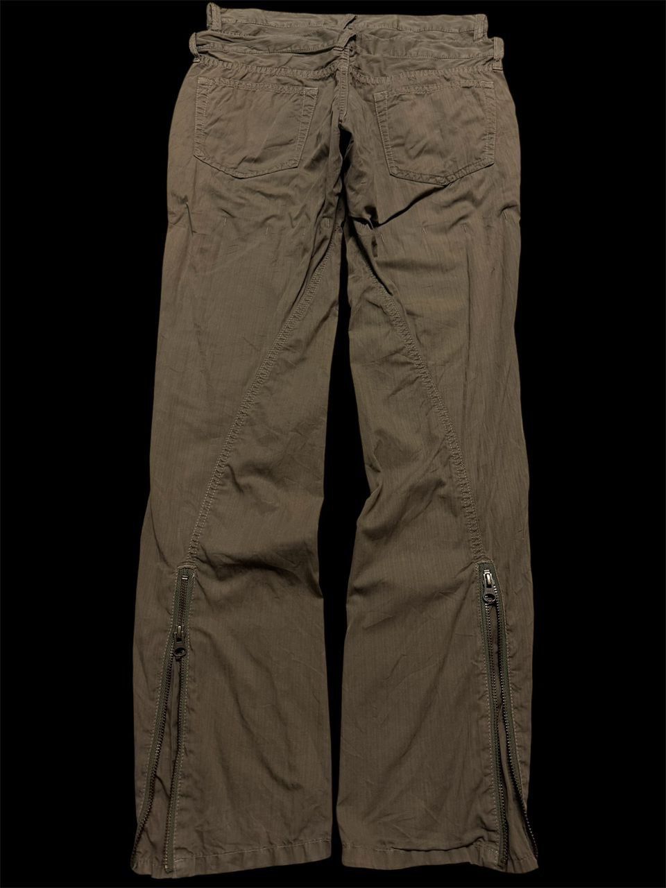 PPFM 💥Double Waist💥Vintage Ppfm Double Waist Spiral Leg Zipper Size US 29 - 2 Thumbnail