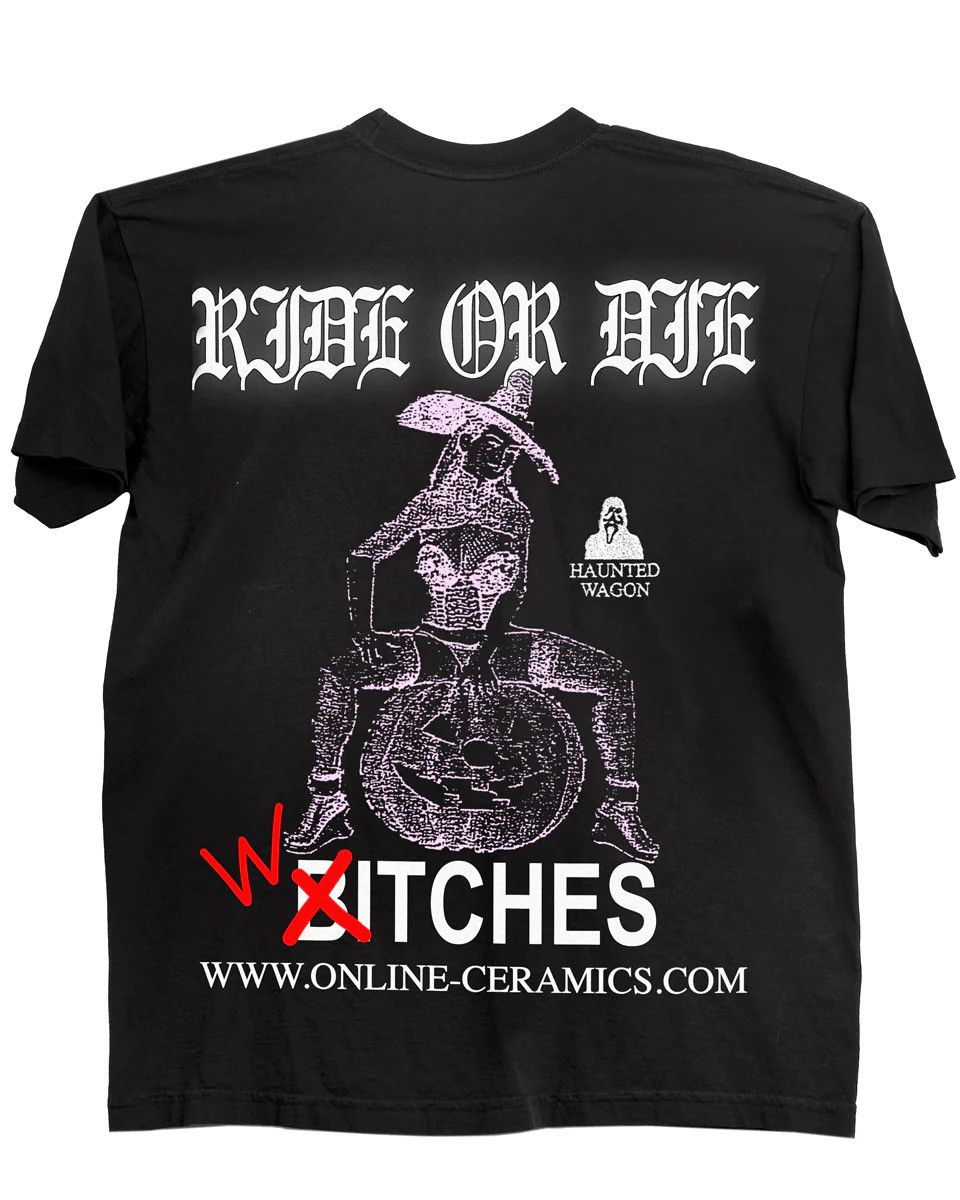 Dilara Findikoglu × Online Ceramics Online Ceramics x Dilara Findikoglu Ride or Die T-Shirt Size US M / EU 48-50 / 2 - 2 Thumbnail