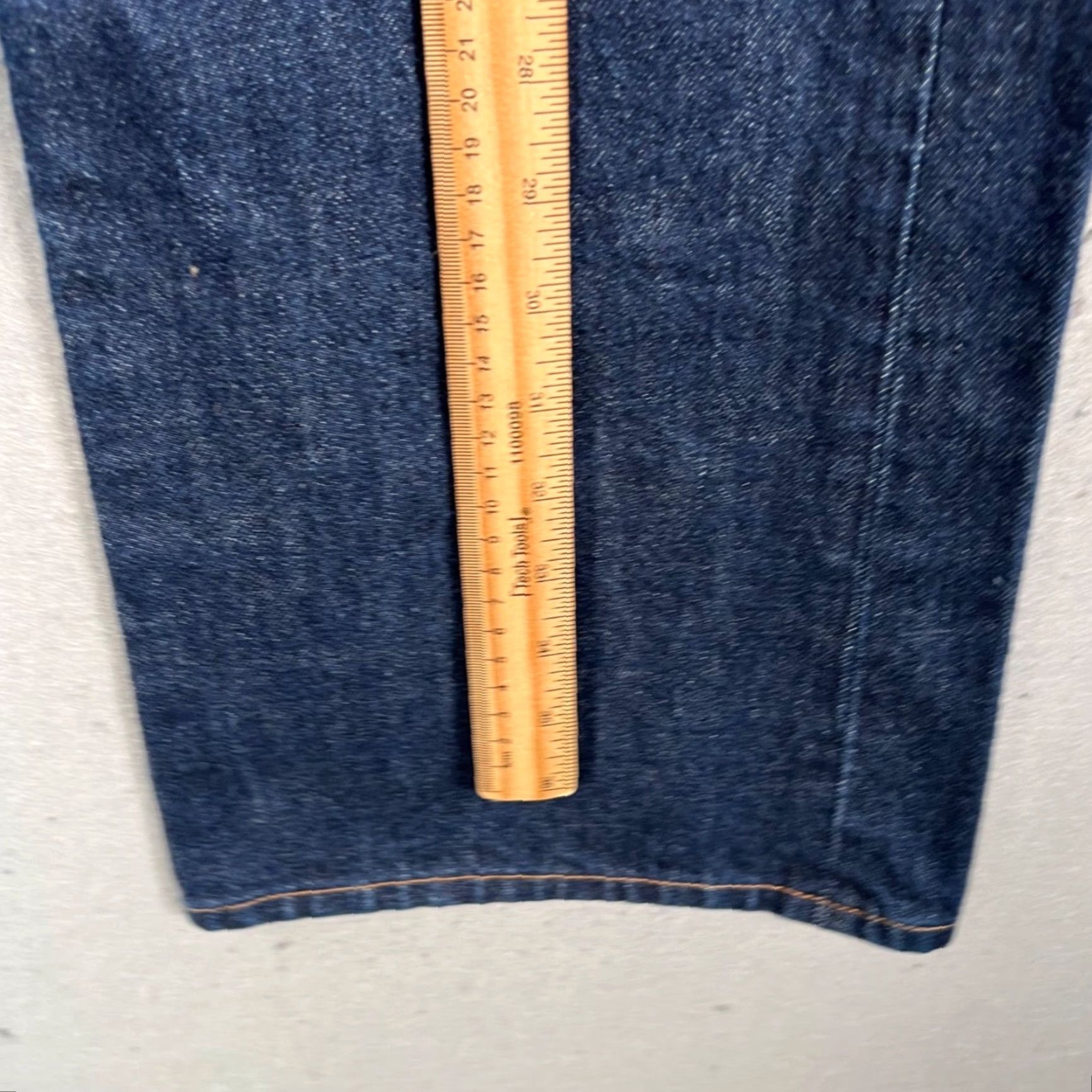 Muji Muji Mens Jeans 29 Blue Bootcut Denim 100% Cotton Size US 29 - 7 Thumbnail
