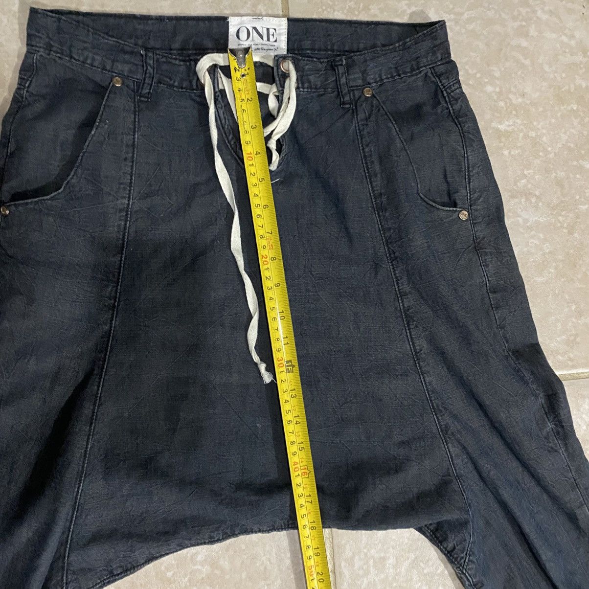 One Teaspoon NWOT Harem Denim Pants Size 32" / US 10 / IT 46 - 10 Thumbnail