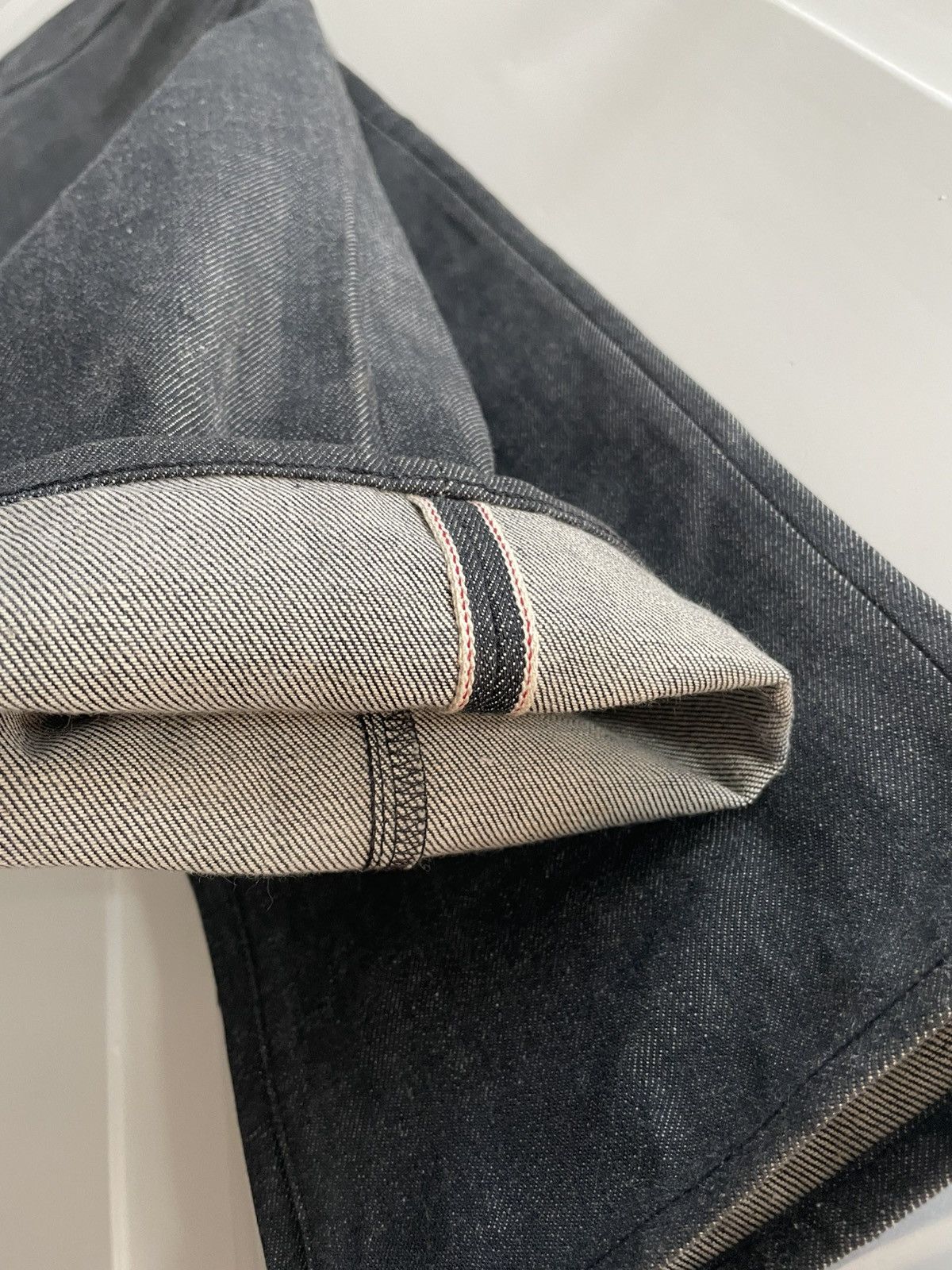 Helmut Lang Helmut Lang Vintage Raw Denim Size US 33 - 9 Thumbnail