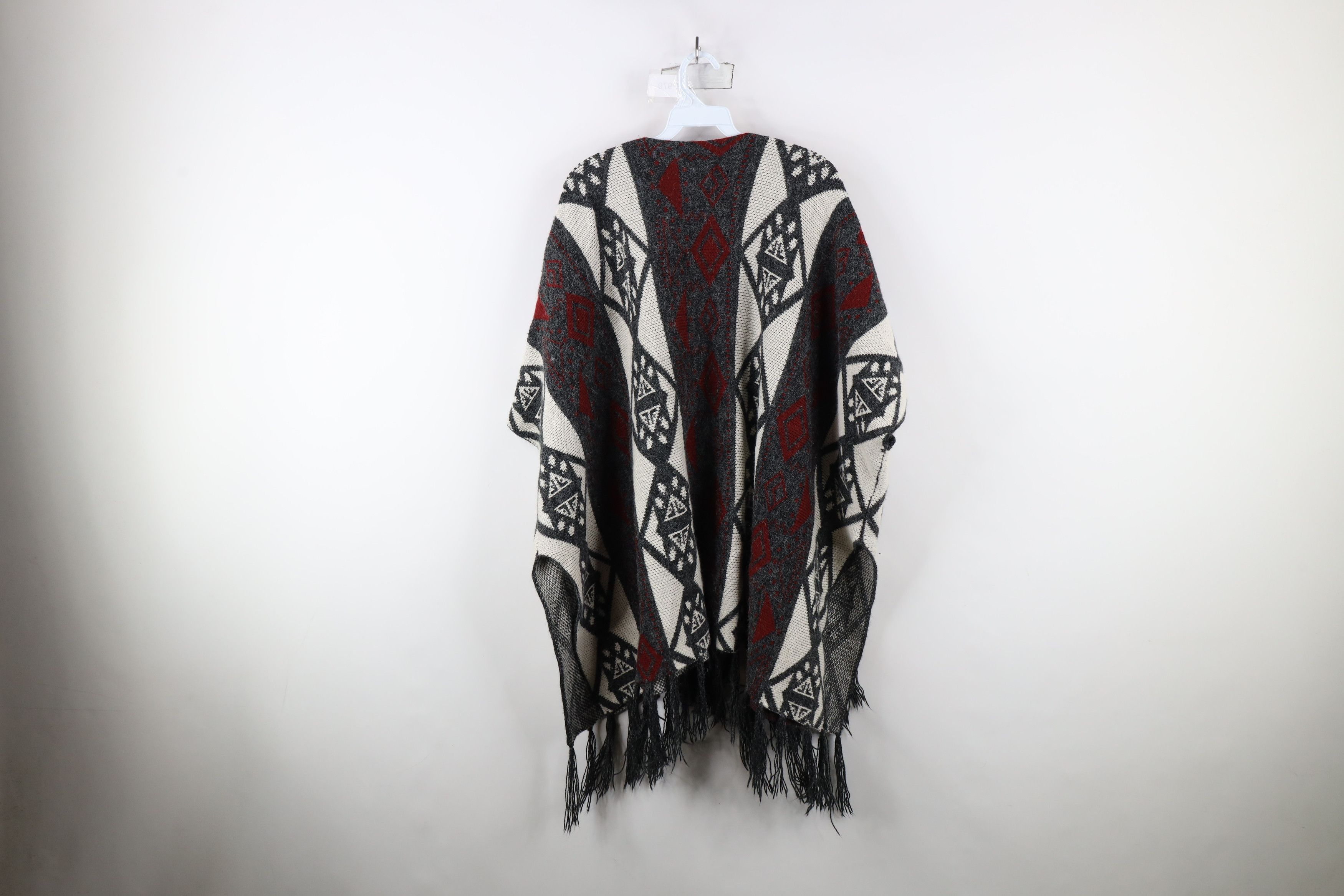 Vintage Vintage Y2K Streetwear Babydoll Fiesta Poncho Sweater Size L / US 10 / IT 46 - 11 Thumbnail