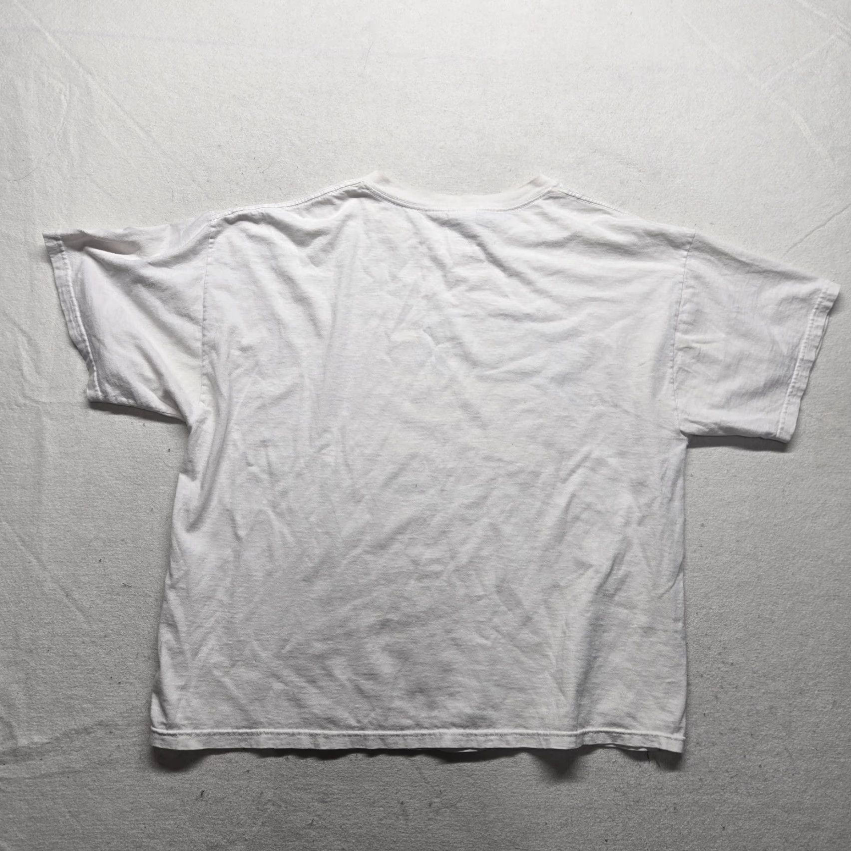 Vintage VINTAGE Patriotism USA America Flag Patriotic White T-Shirt Short Sleeve Adult Men's XL Shirt Men XL White American Flag Patriotic T-Shirt USA Shirt Size US XL / EU 56 / 4 - 7 Thumbnail