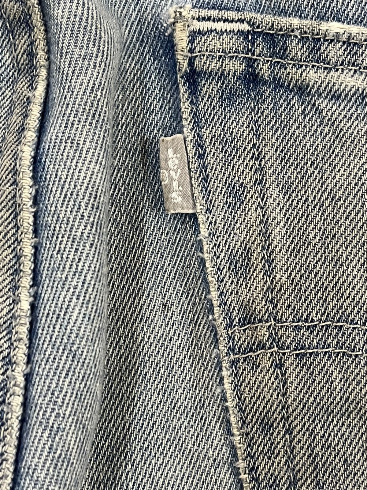 Levi's Levi’s Silvertab Baggy Loose Distressed Denim Size US 35 - 13 Thumbnail
