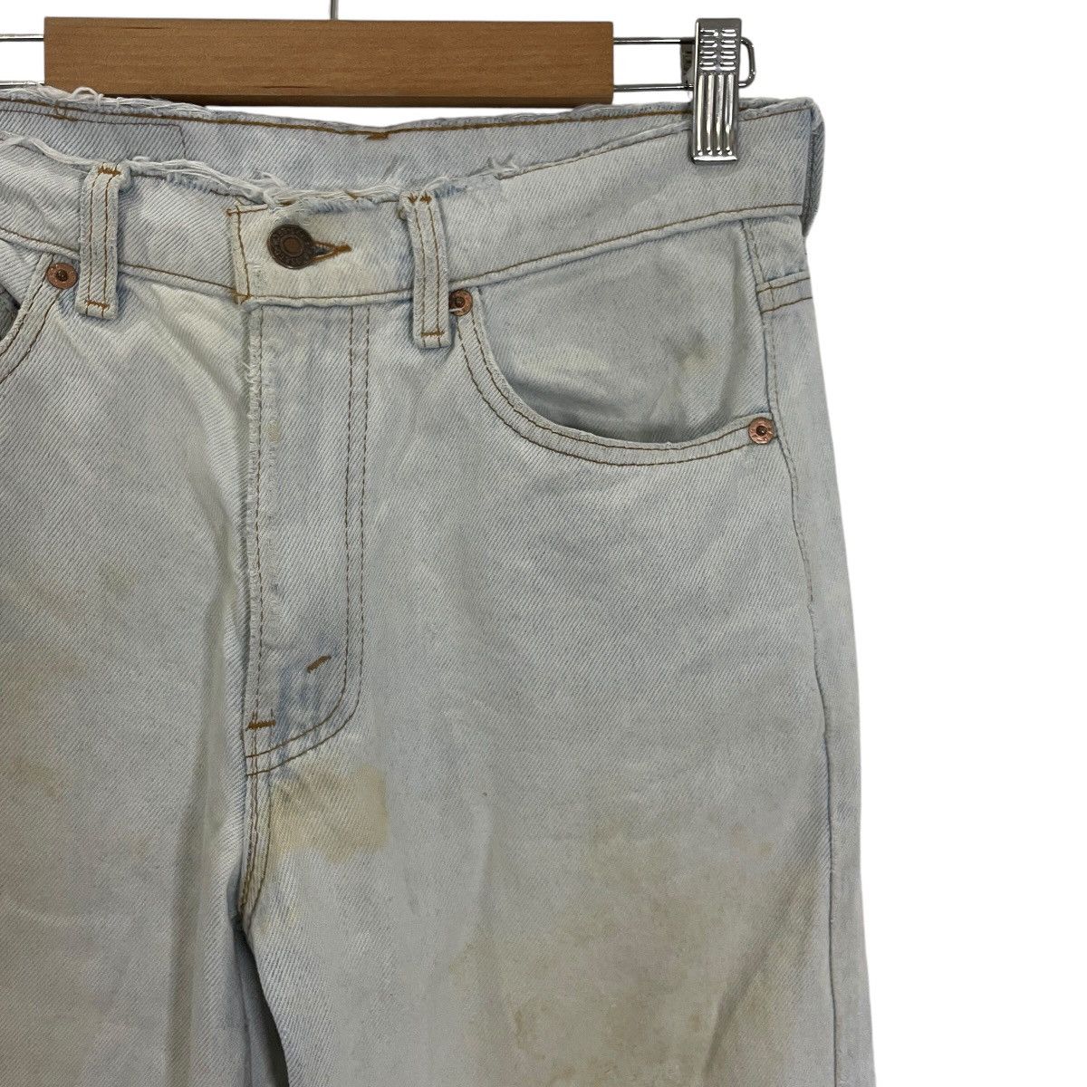 Levi's Vintage Levis 610-0217 Distressed Denim Size US 27 - 4 Thumbnail