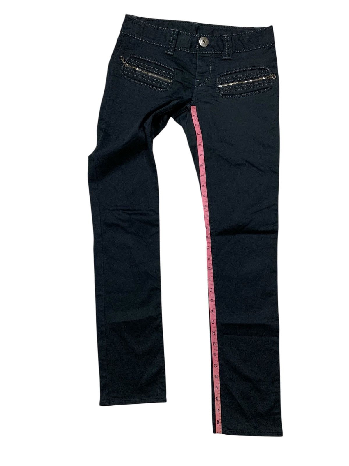 Hysteric Glamour Hysteric Zipper slim fit pants Size US 30 / EU 46 - 4 Thumbnail